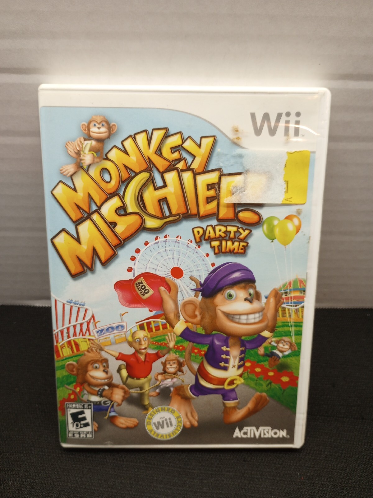 Monkey Mischief Party Time (Nintendo Wii, 2008) Complete