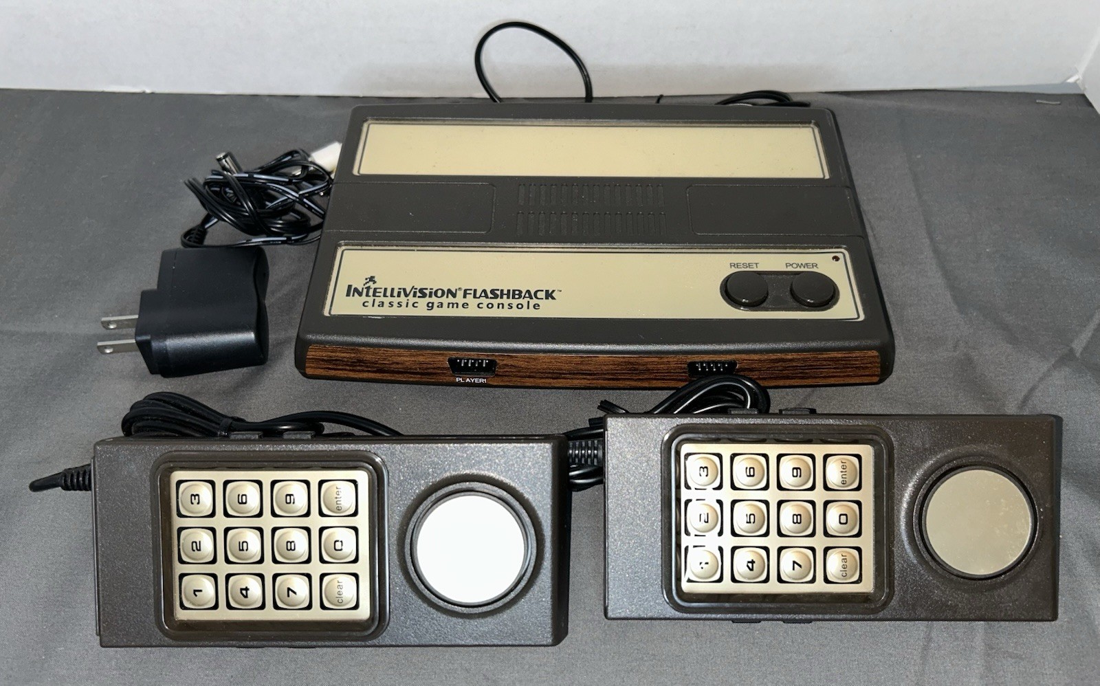 Intellivision Flashback Classic Game Console 60 Built-In Games & Controllers