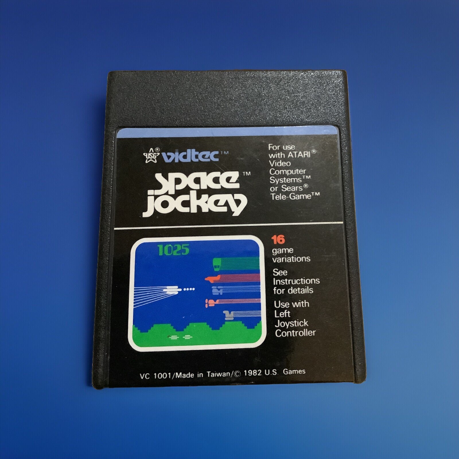 Space Jockey (Atari 2600/ Sears Tele-Game, 1982) Vidtec 16 Game Variations