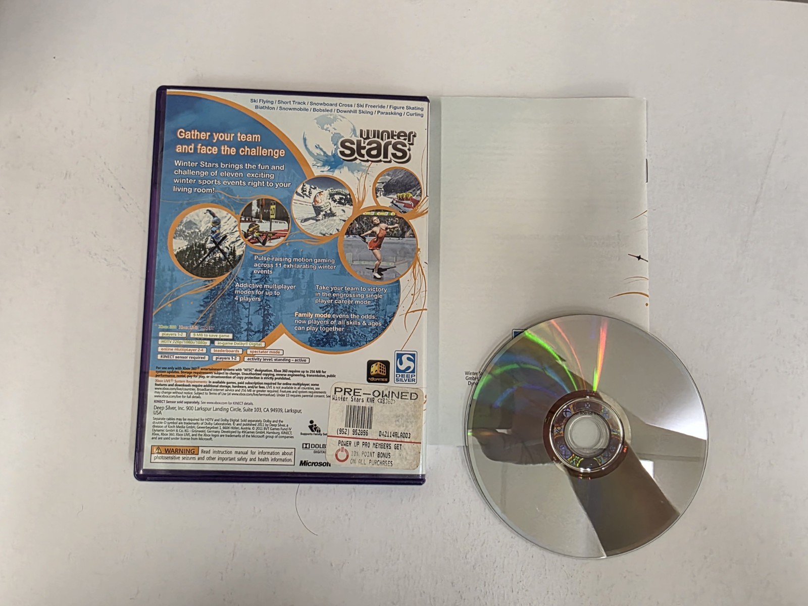 Winter Stars Xbox 360 – CIB – Free Shipping!