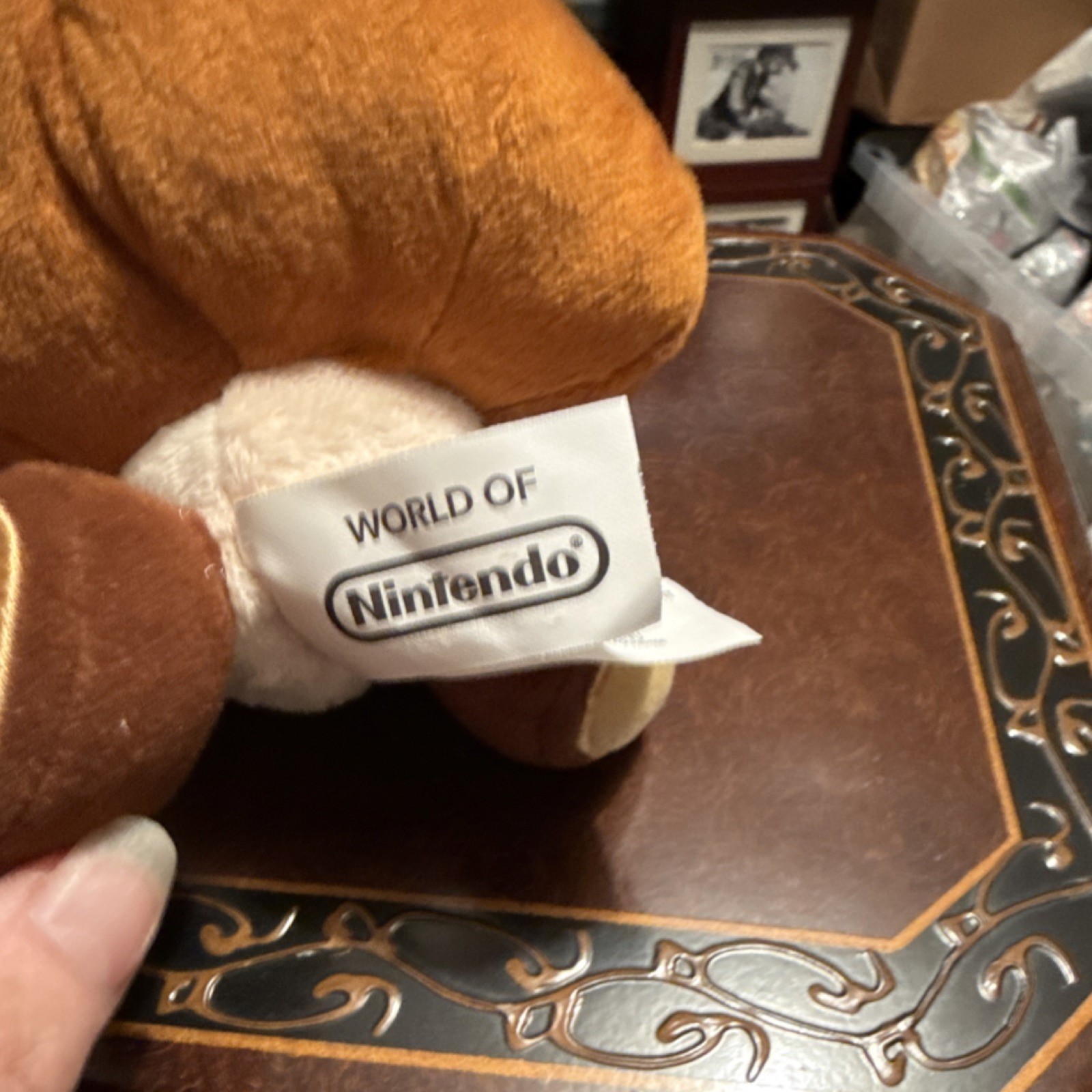 Vintage Nintendo Goomba World of Nintendo Super Mario Plush Doll Washable 2016