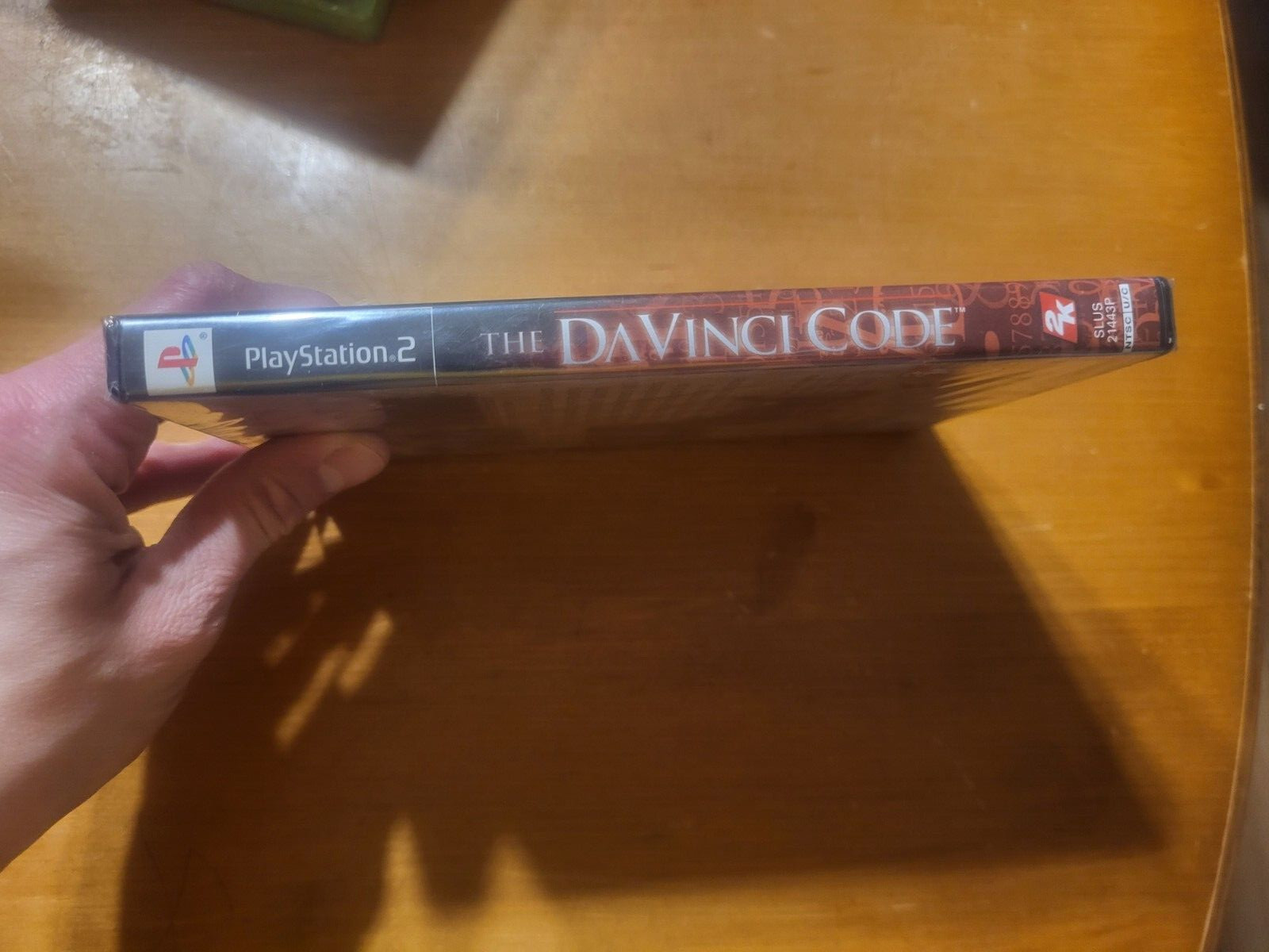 PS2 Playstation 2 The DaVinci Code Expired Free Movie Pass Sticker READ
