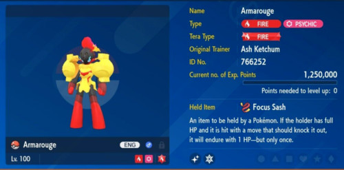 ✨SHINY CERULEDGE AND SHINY ARMAROUGE BATTLE READY POKEMON SCARLET & VIOLET✨