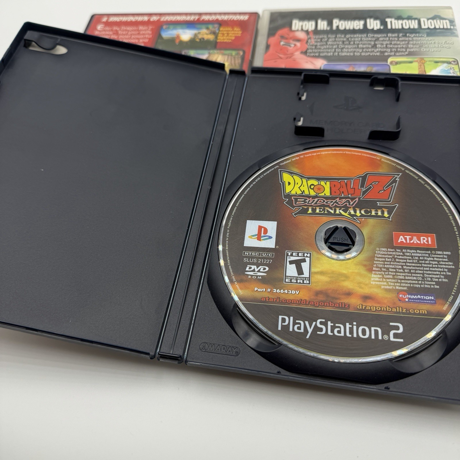 Dragon Ball Z Budokai 1 2 & Tenkaichi PS2 Lot Budokai 2 CIB