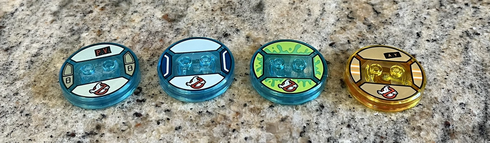 LEGO Dimensions All Ghostbusters Toy Tag Bases ONLY Venkman Slimer 71228 71241