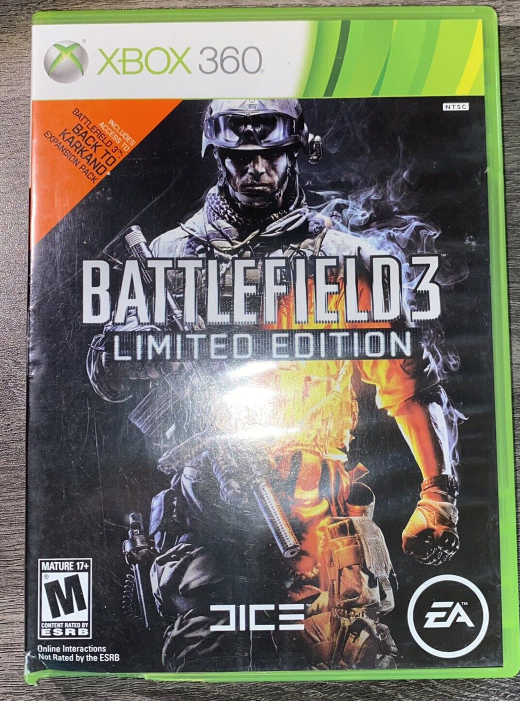 Xbox 360: Battlefield 3 – Limited Edition See notes