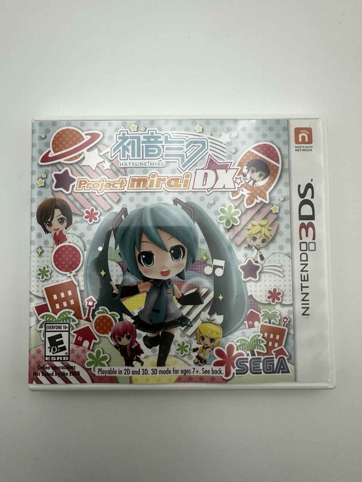 Hatsune Miku: Project Mirai DX (Nintendo 3DS) Case Only No Game Has AR Cards