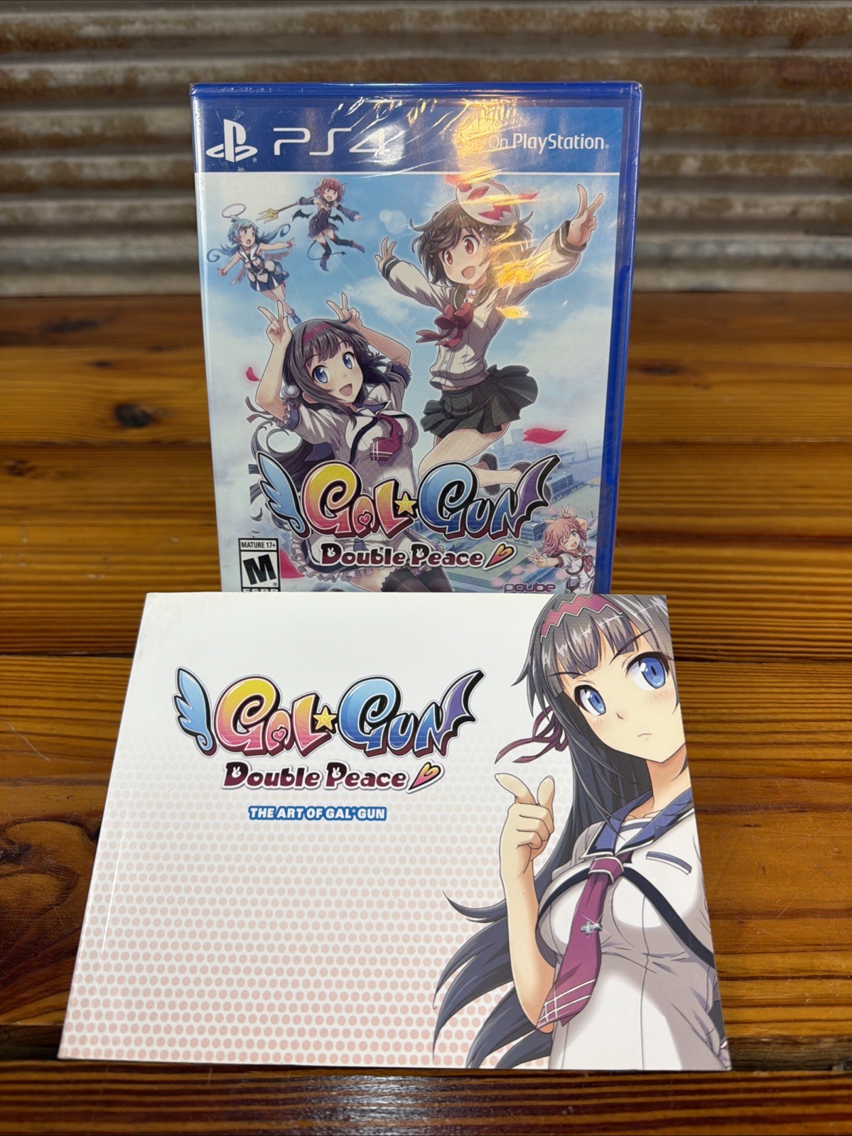 Gal Gun Double Peace Playstation 4 PS4 W/Art Booklet New Factory Sealed
