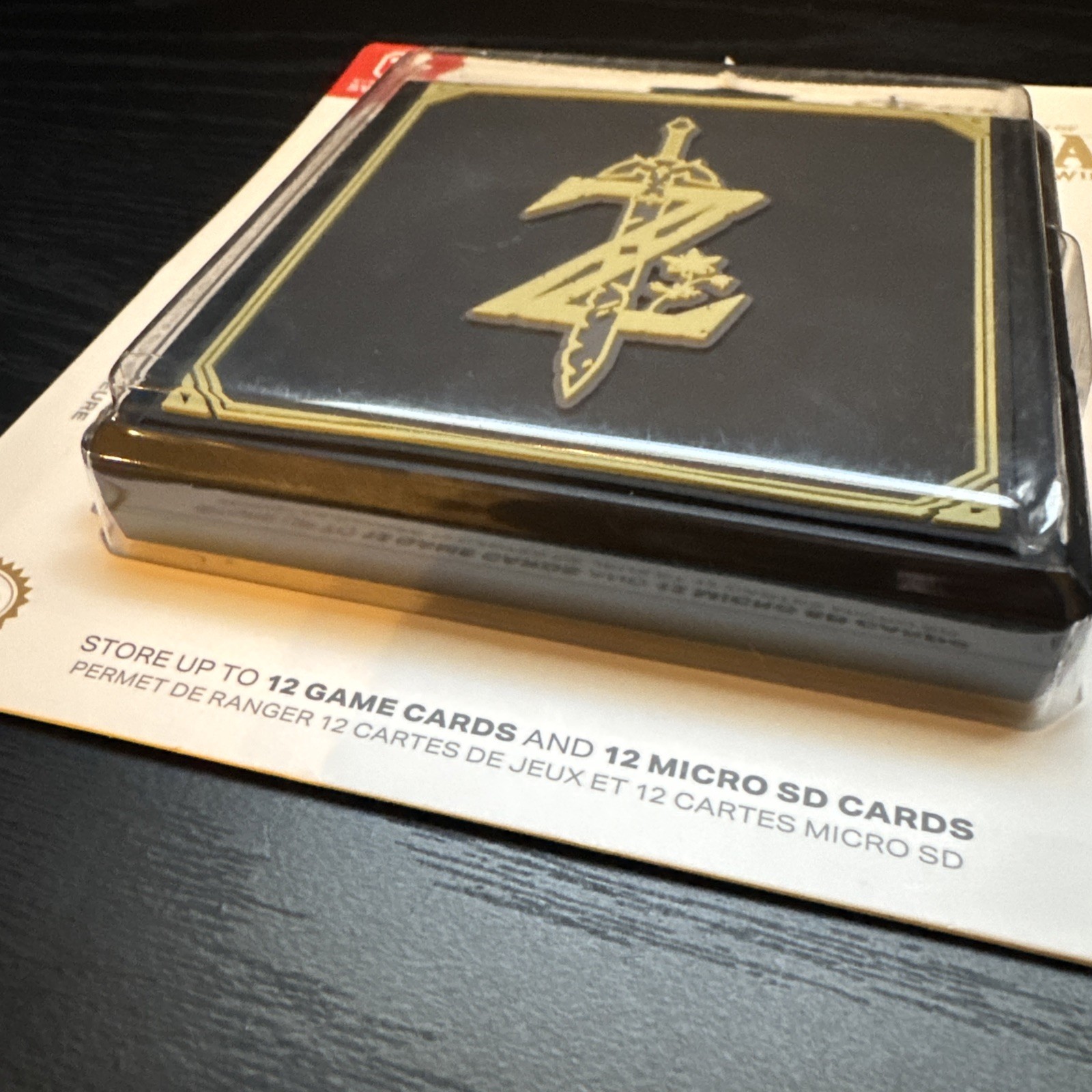 Nintendo Switch: Legend of Zelda Premium Game Card Case For 12 Games & Micro SD