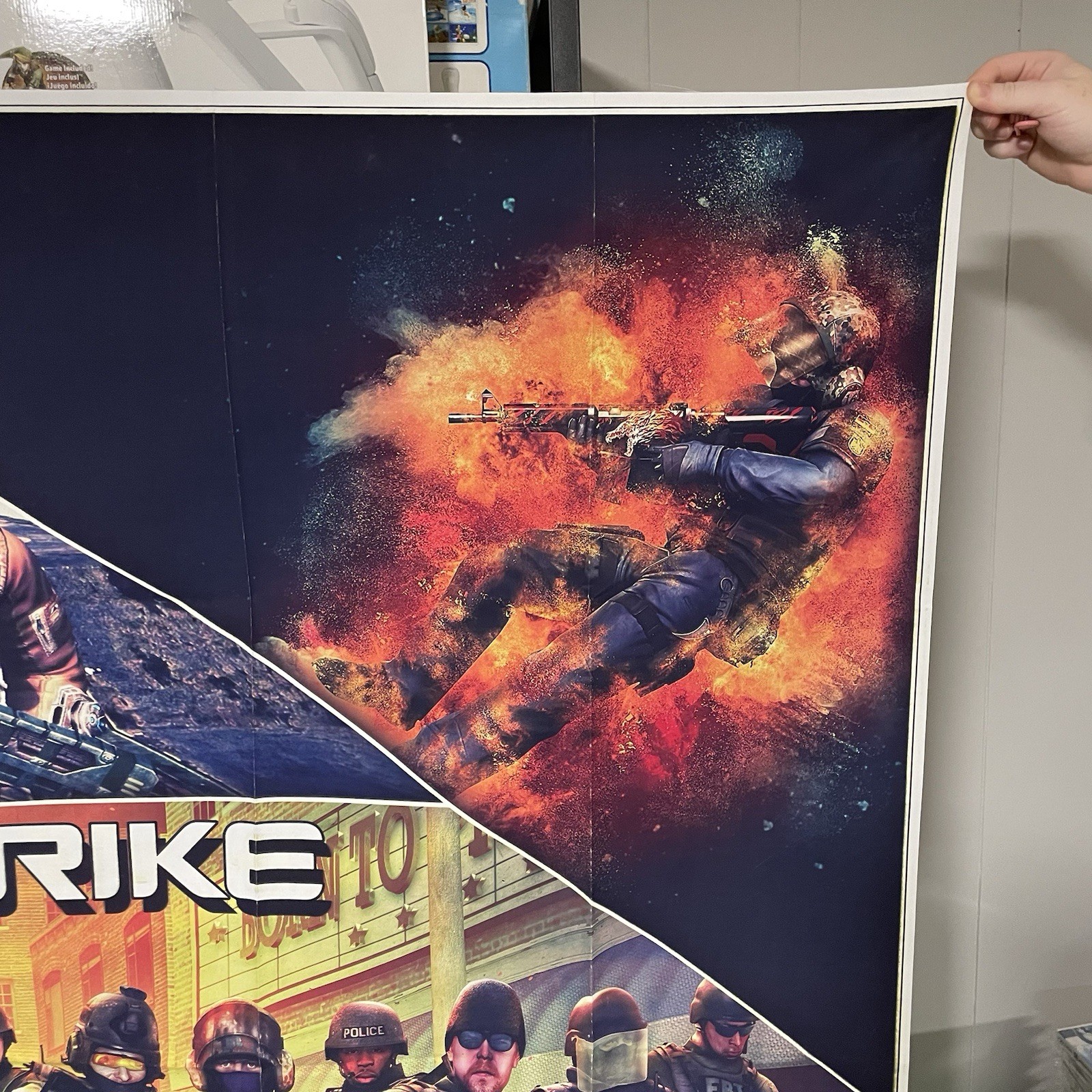 CounterStrike CS GO Promo Banner Sign Store Display Poster 60 x 80” – RARE!