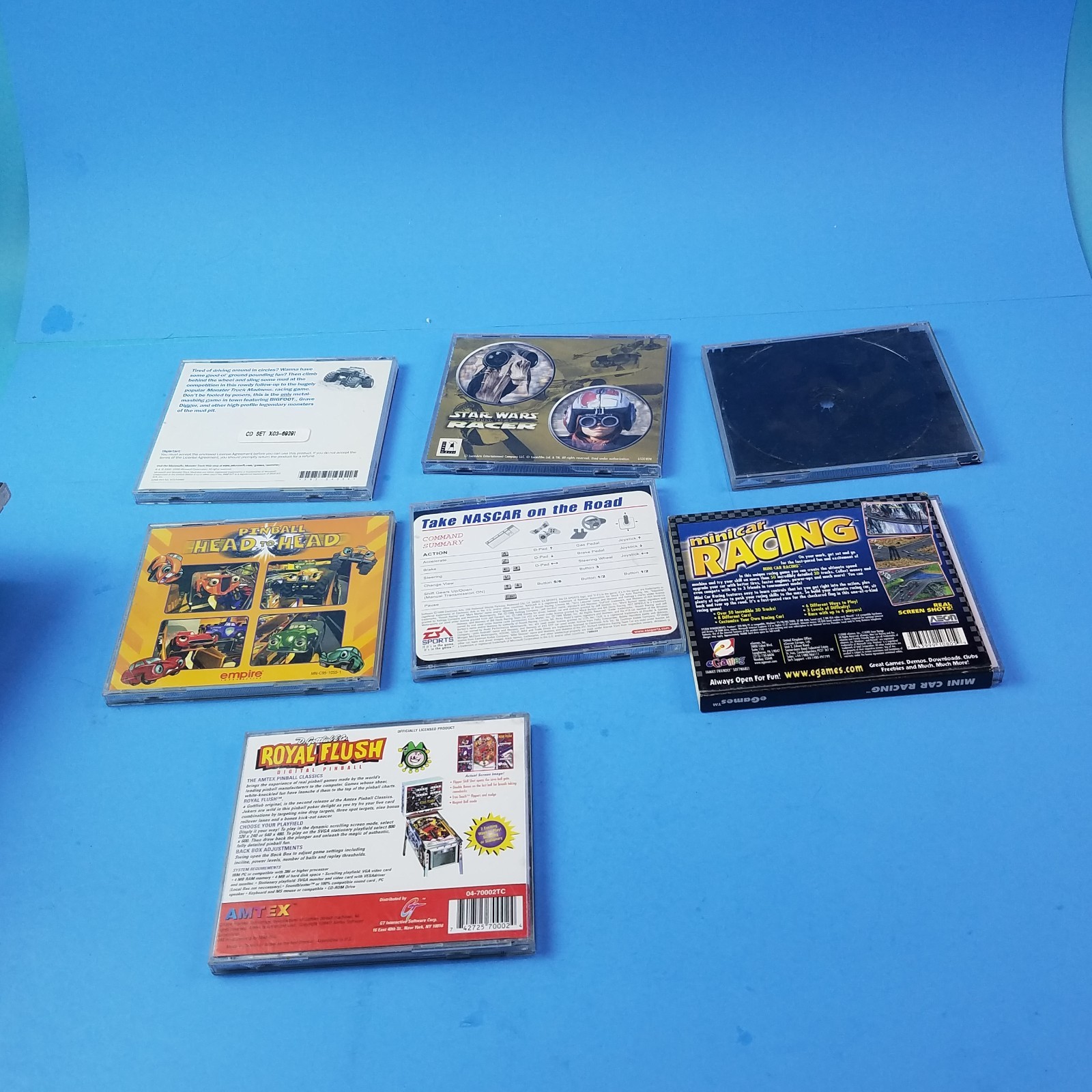 Vintage PC Games Lot of 7 Windows Software, CD-ROM Windows 95/98