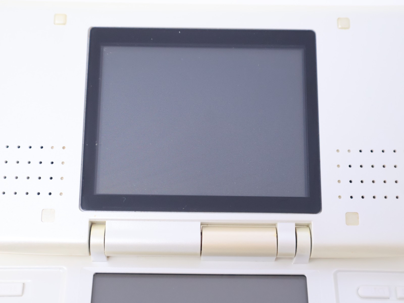 Nintendo DS Handheld System Tested Working Pure White w/ Charger & Stylus