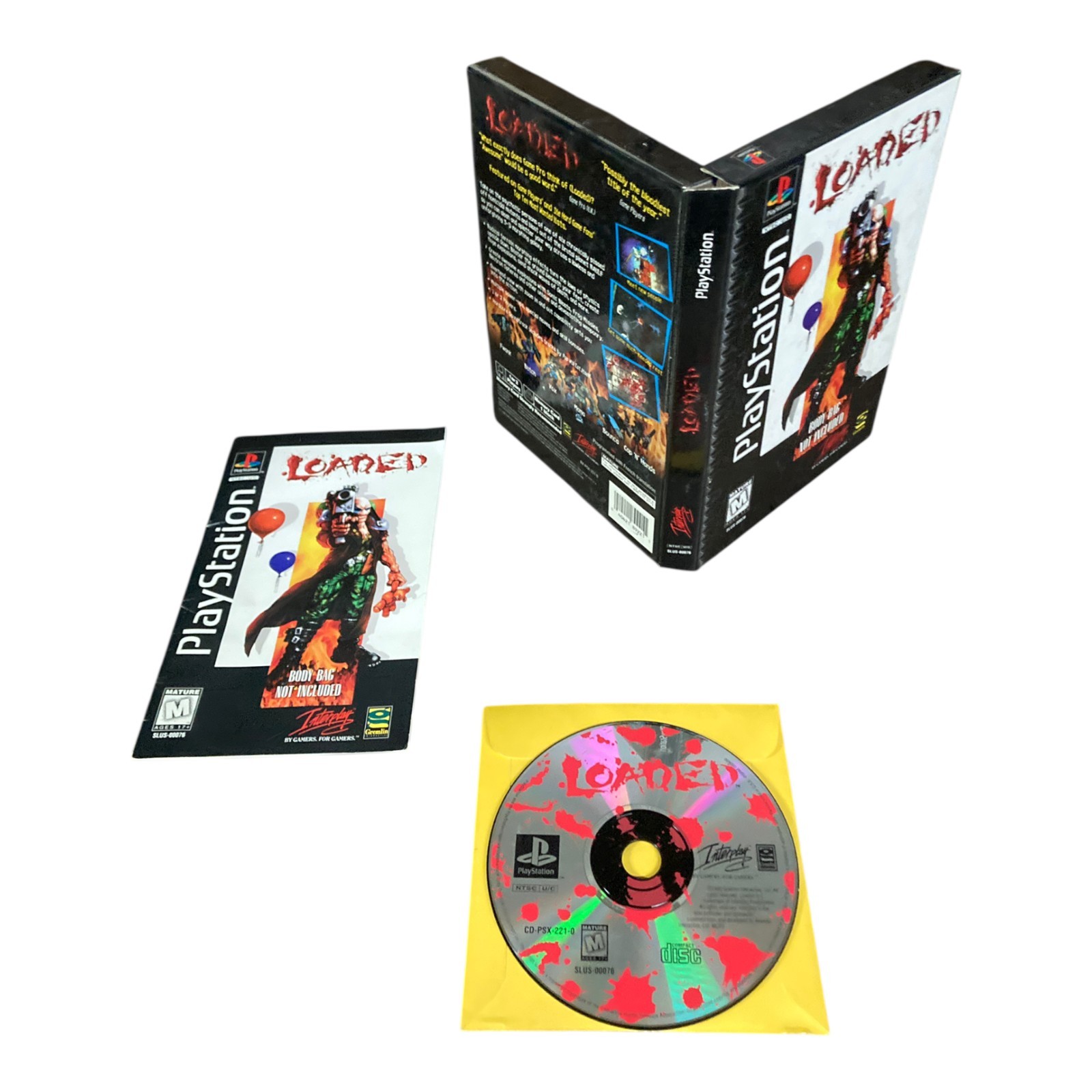 Sony PlayStation 1 PS1 CIB COMPLETE TESTED Loaded Long Box 1996