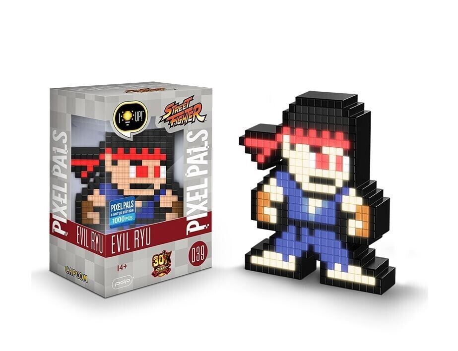 NEW Pixel Pals Street Fighter Evil Ryu #039 – Exclusive Limited to 1,000