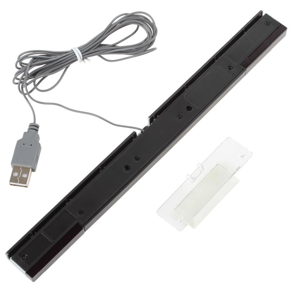 USB Wired Infrared Ray IR Sensor Bar For Nintendo Wii / Wii U