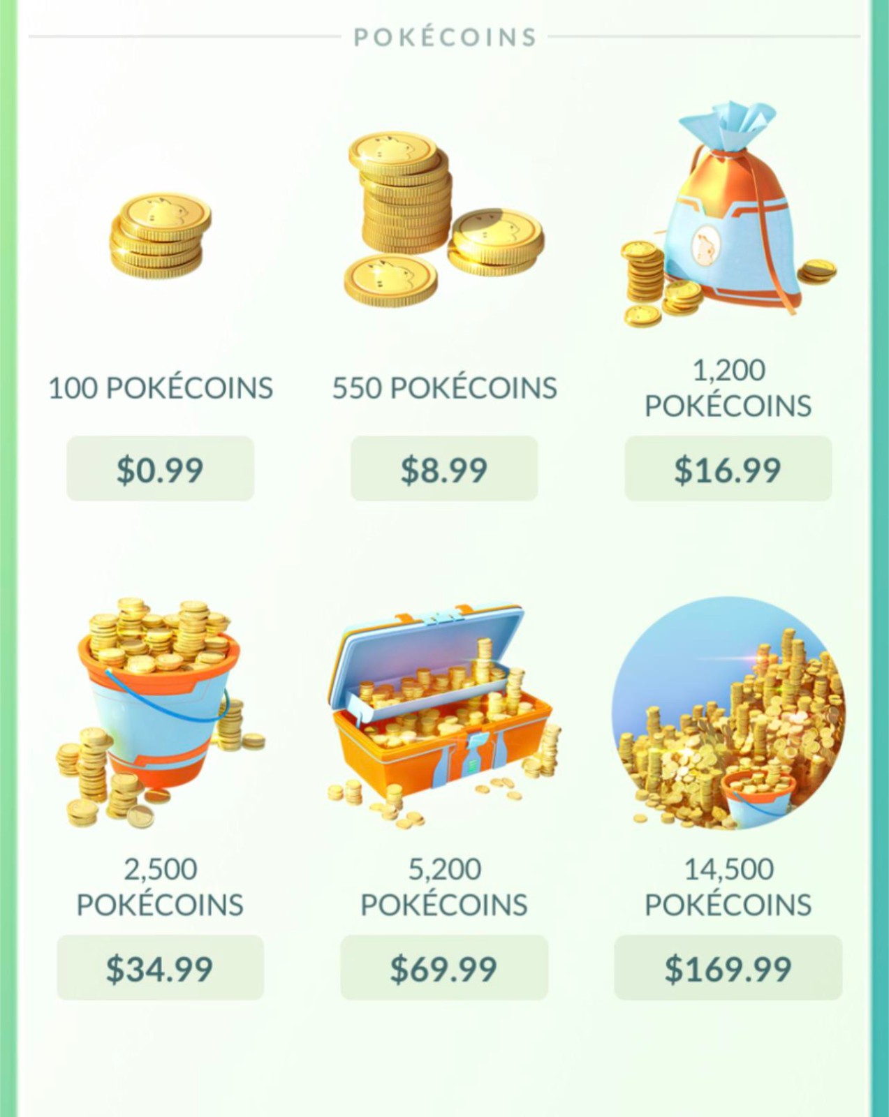 Pokémon GO Pokecoins | 5200-15500-31000 POKECOINS CHEAP | PTC | FAST & CHEAP