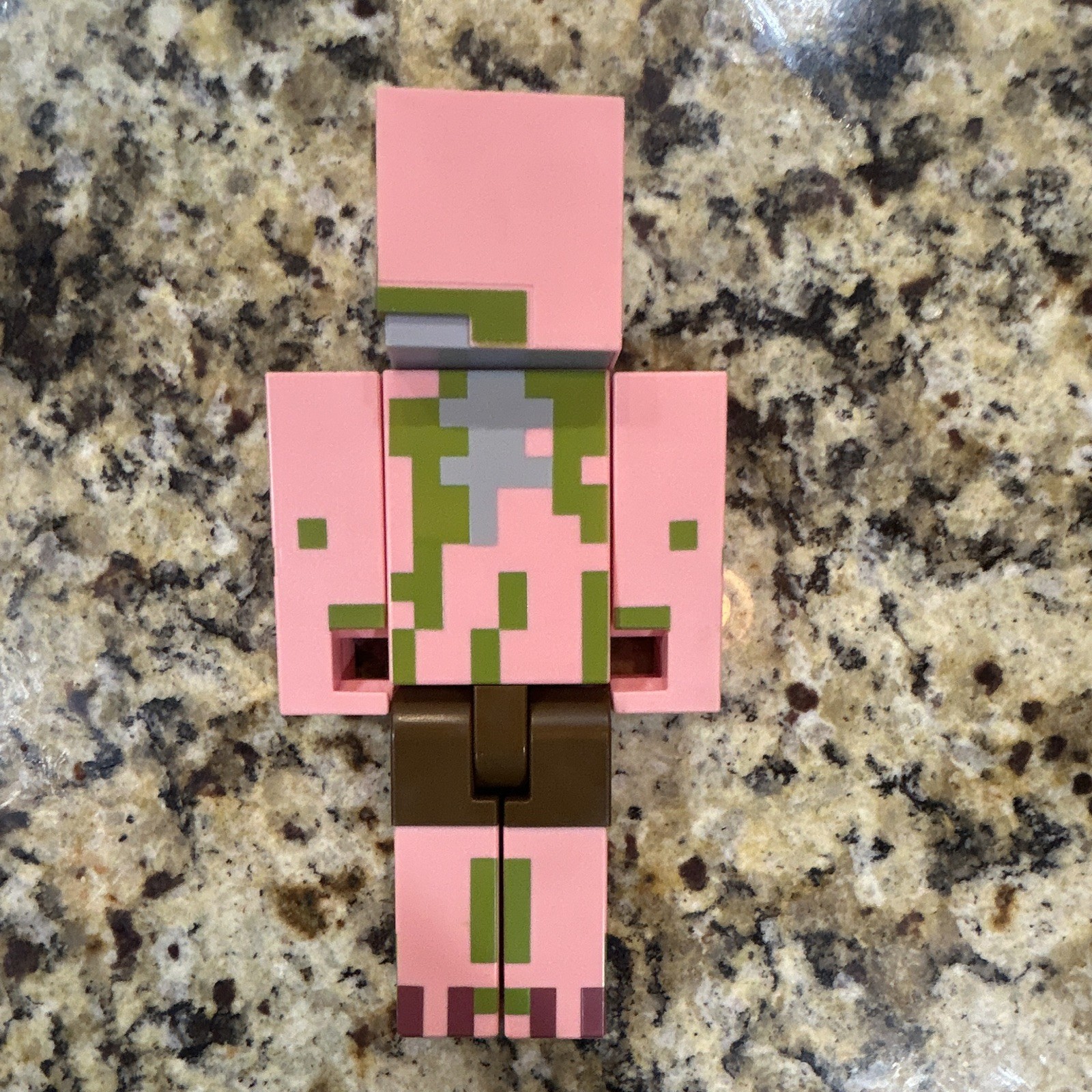 Mattel Minecraft Zombie Pigman 9″ Large Action Figure FWV56 Loose Used