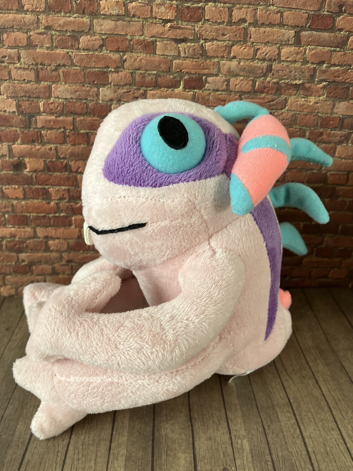 Blizzard 2015 Gurky Pink Purple Murloc Plush World of Warcraft 2015 8” No Bag