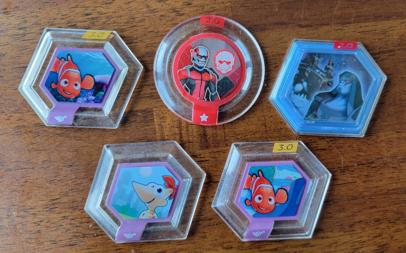 Disney Infinity Figures Lot 30+ Star Wars Marvel Cars Crystal Mickey Ralph