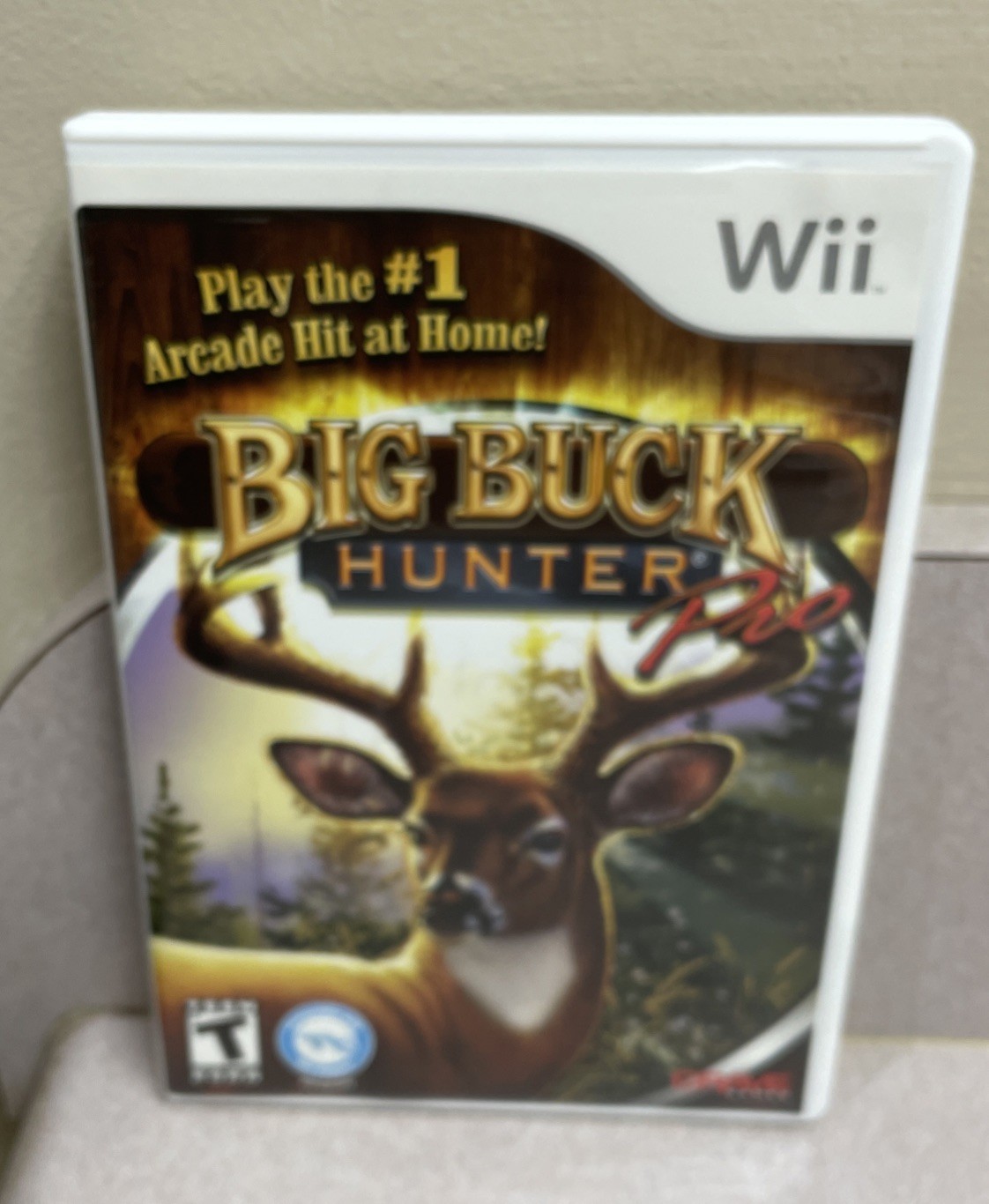 Big Buck Hunter Pro (Nintendo Wii, 2010) CiB With Manual Tested