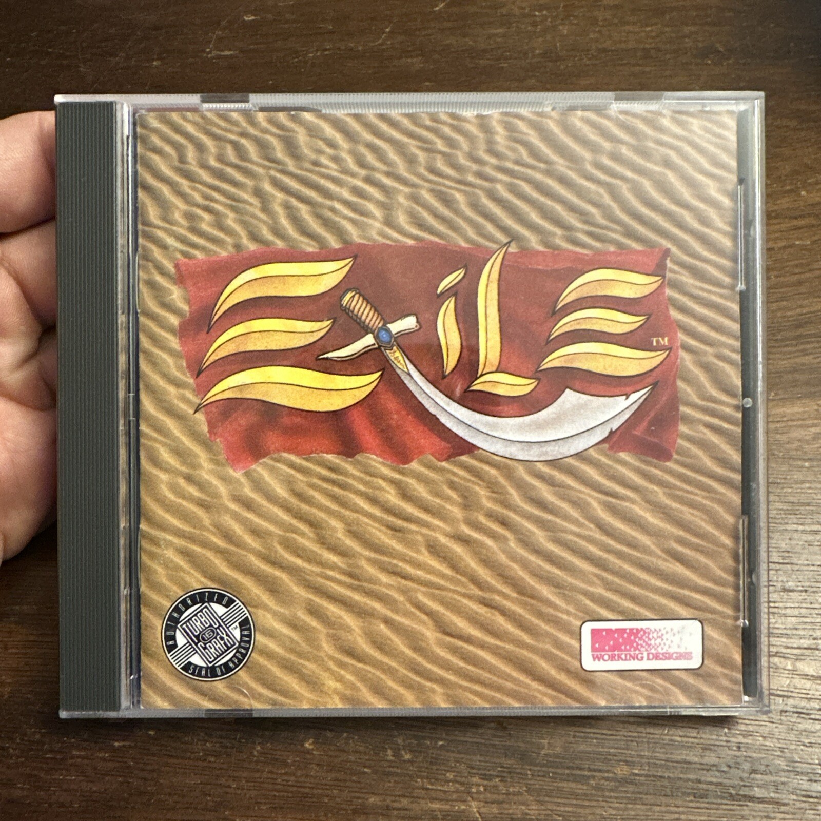 Exile – TurboGrafx CD TurboDuo – Complete – Tested – Authentic – Clean