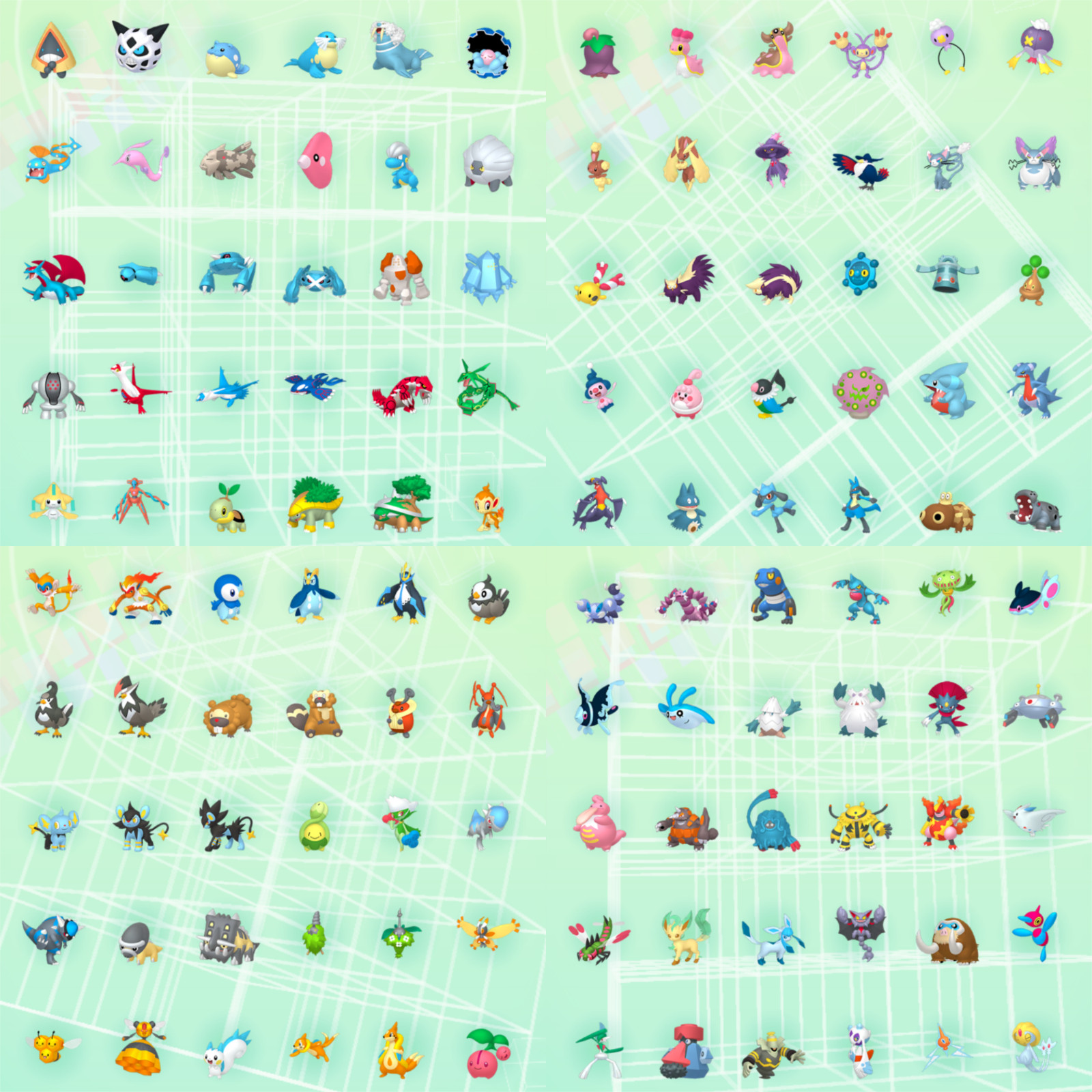 POKEMON Home Living Dex Pokedex Complete Normal Gen 1-7 100% Legit 927 Pokemon