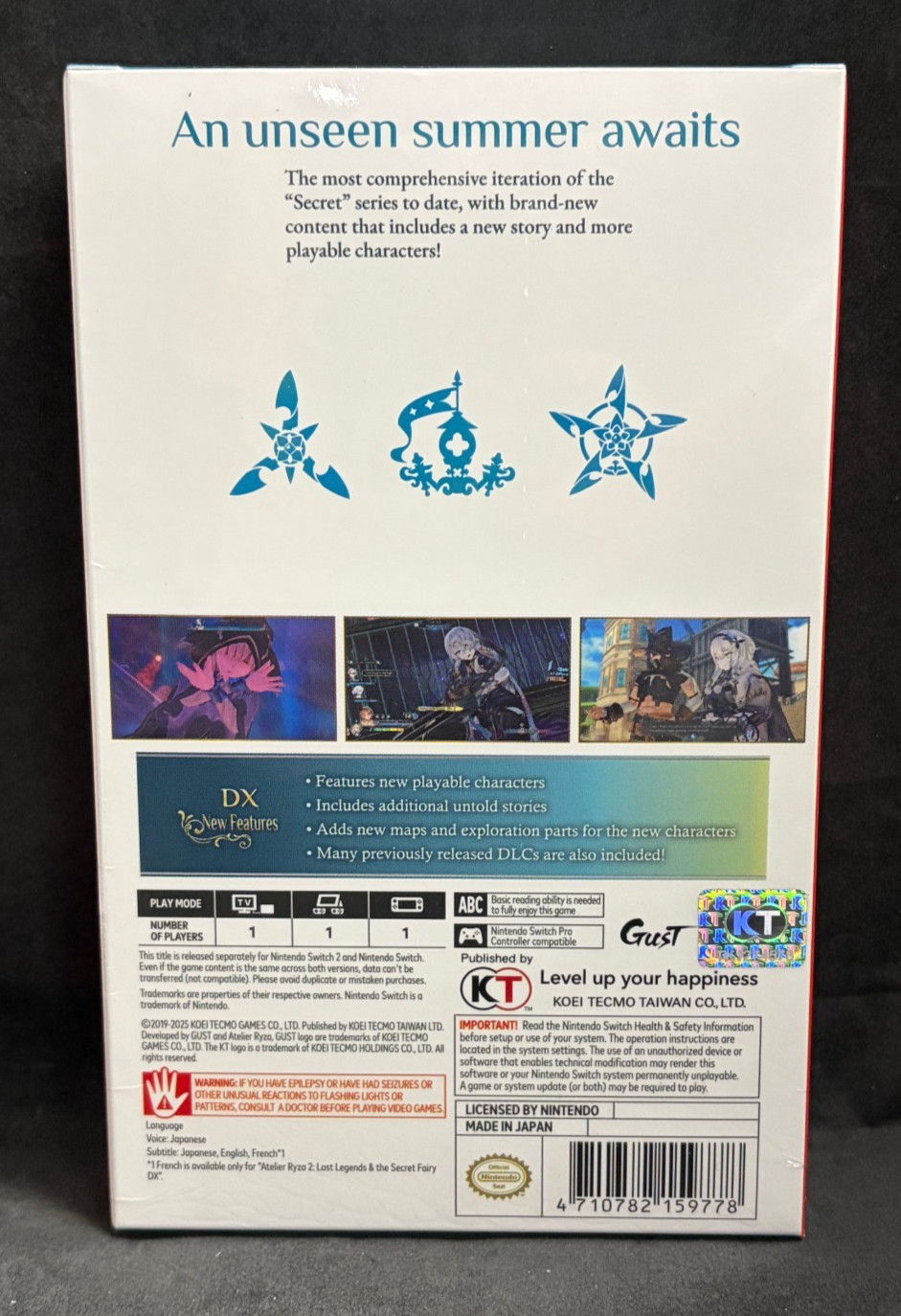 Atelier Ryza Secret Trilogy Deluxe Pack / DX (Nintendo Switch) (ASIA / ENG) NEW