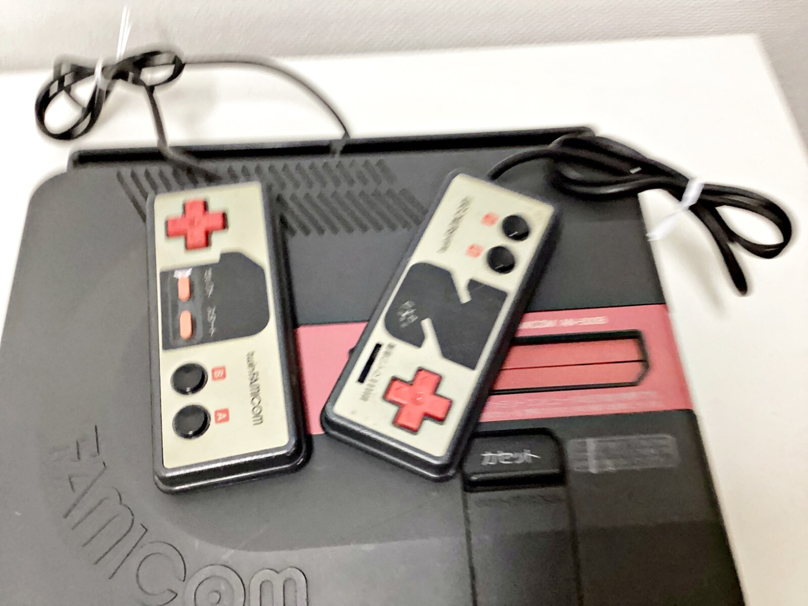 Sharp Twin Famicom AN-500B Black New Belt/tuning 985 Japan DHL 1 week to USA