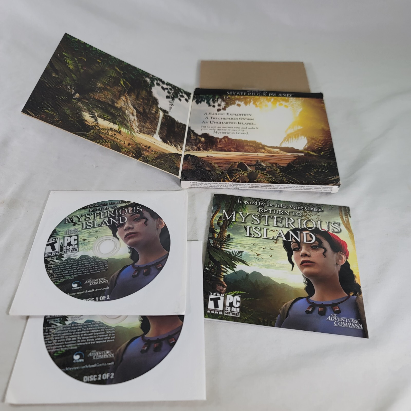 Return to Mysterious Island PC Game The Adventure Company 2004