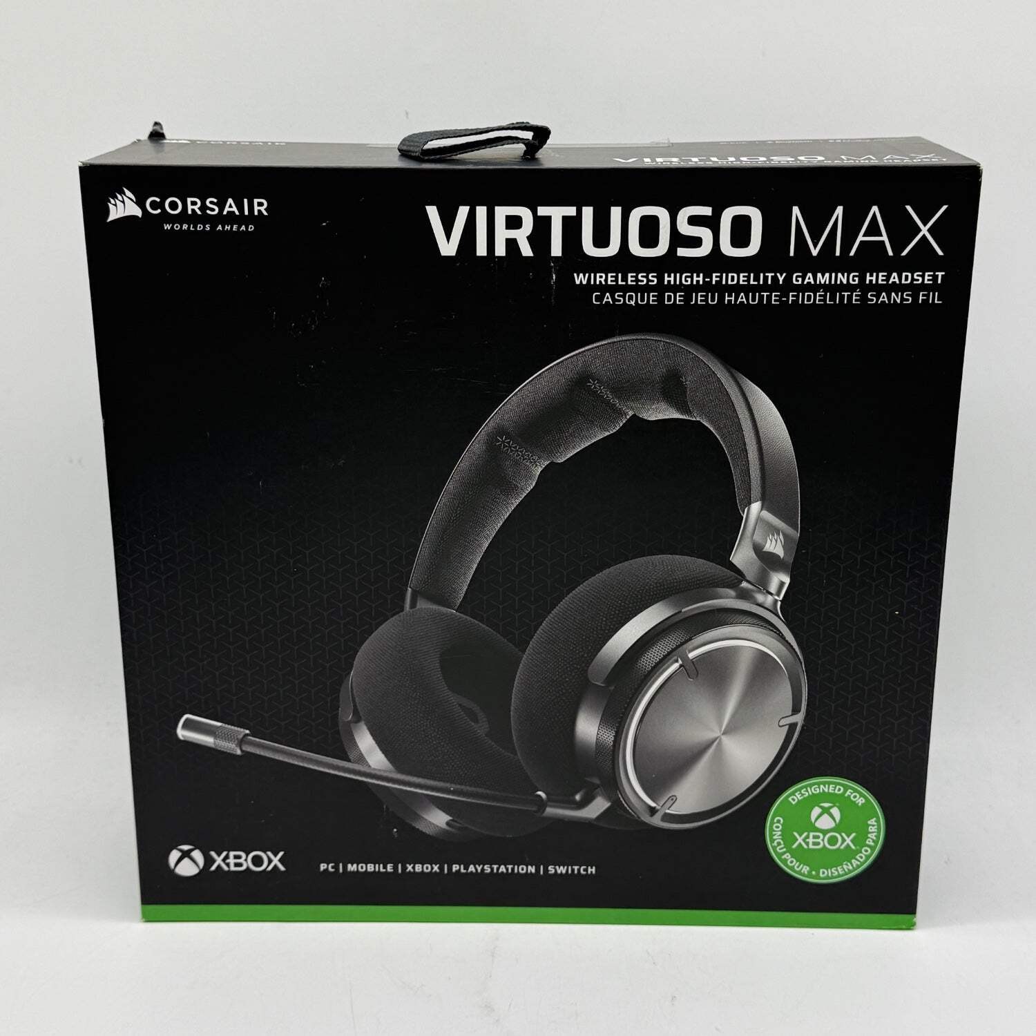 Corsair Virtuoso Max Black CA-9011374-WW Wired Gaming Headset Multi-Platform