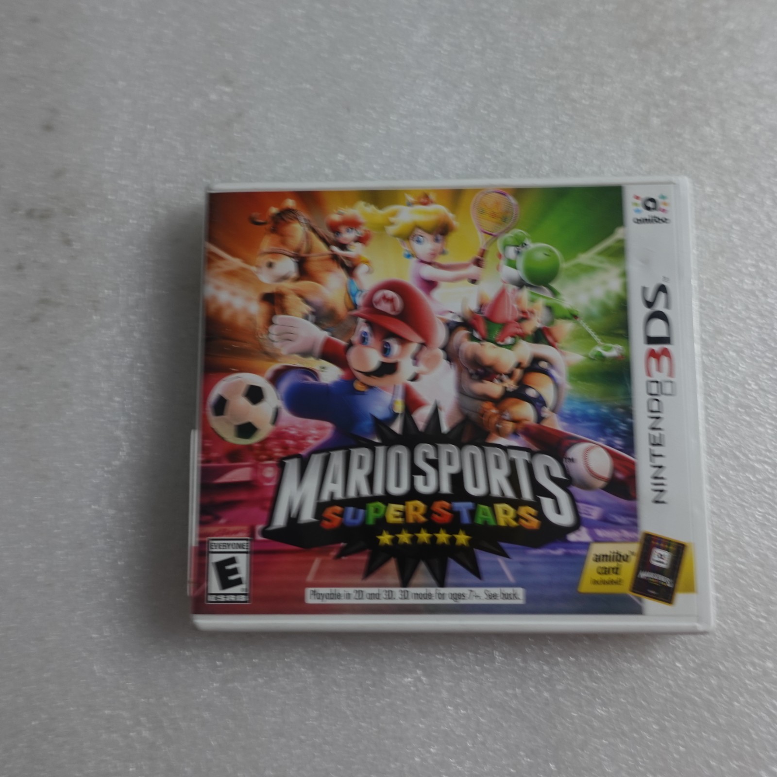 Mario Sports Superstars Case and Manual Nintendo 3DS CASE NO GAME