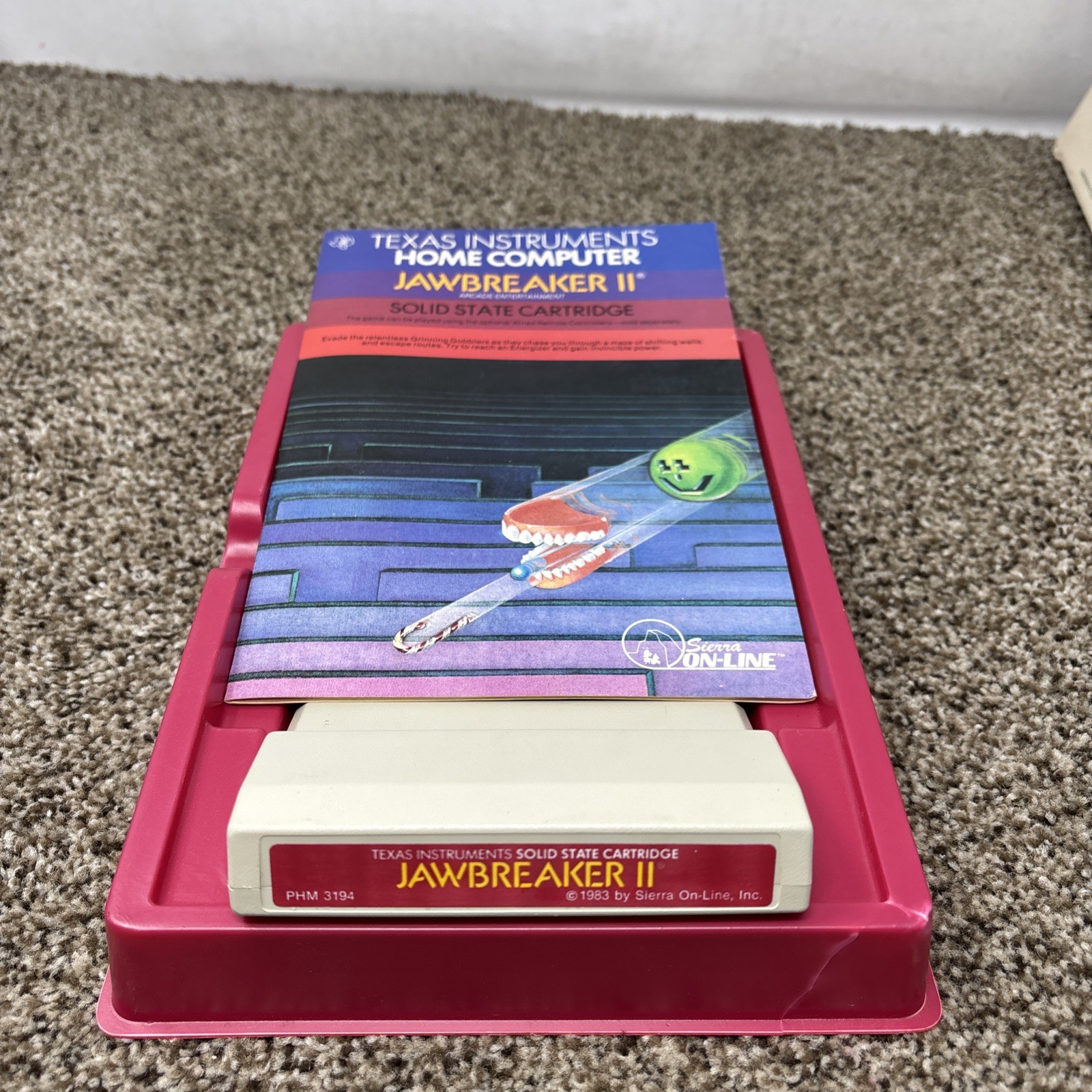 Ti99/4a CIB Game Lot Jawbreaker ii Tombstone City Football Touch Game Lot Tested