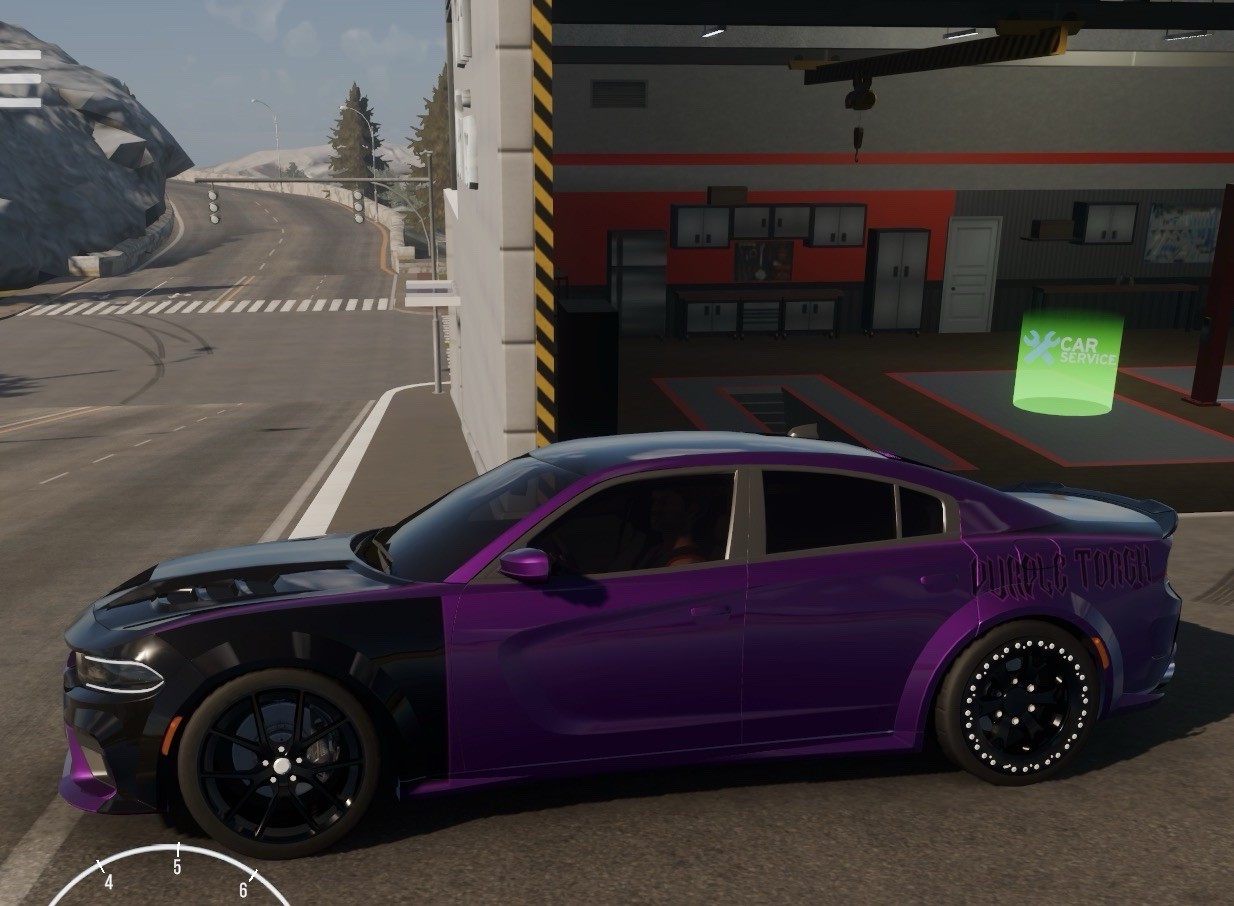 Car Racing/Driving Video Game Screenshots – Multiple Vehicles & Garage Scenes