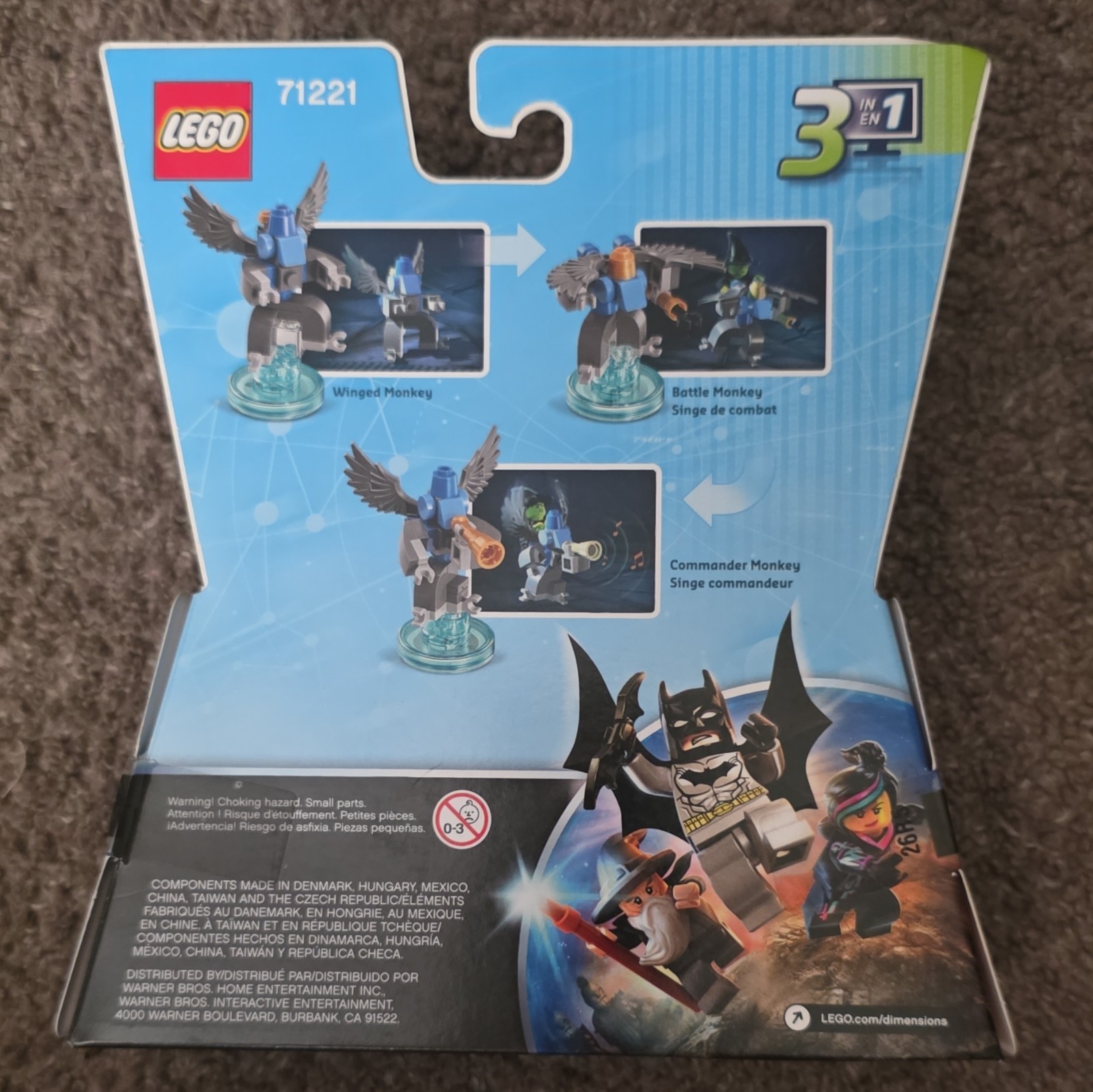LEGO Dimensions Wizard of Oz Fun Pack Wicked Witch 3-in-1 71221