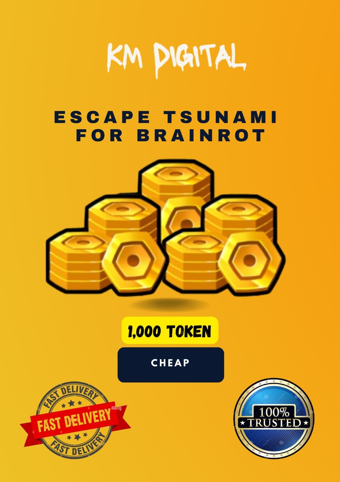 Escape tsunami for brainrot – Tokens