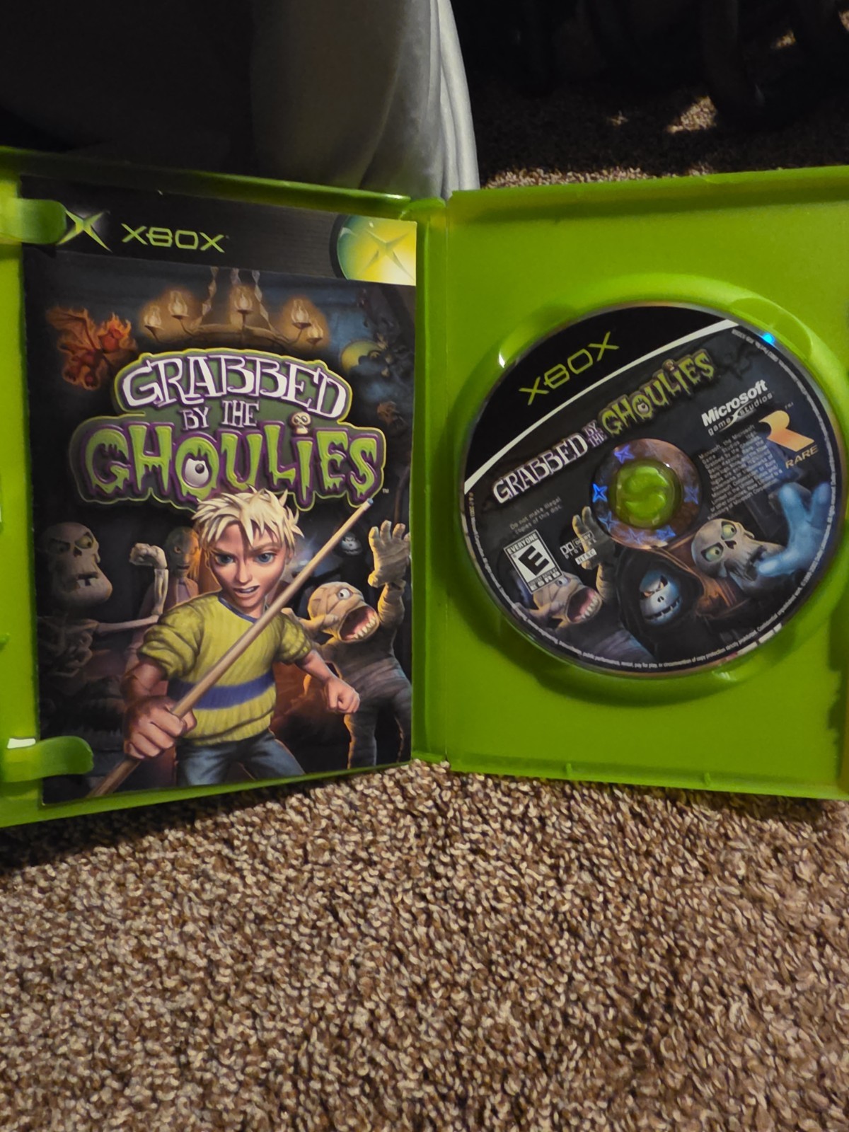 Grabbed by the Ghoulies (Microsoft Xbox, 2003) Pre Owned