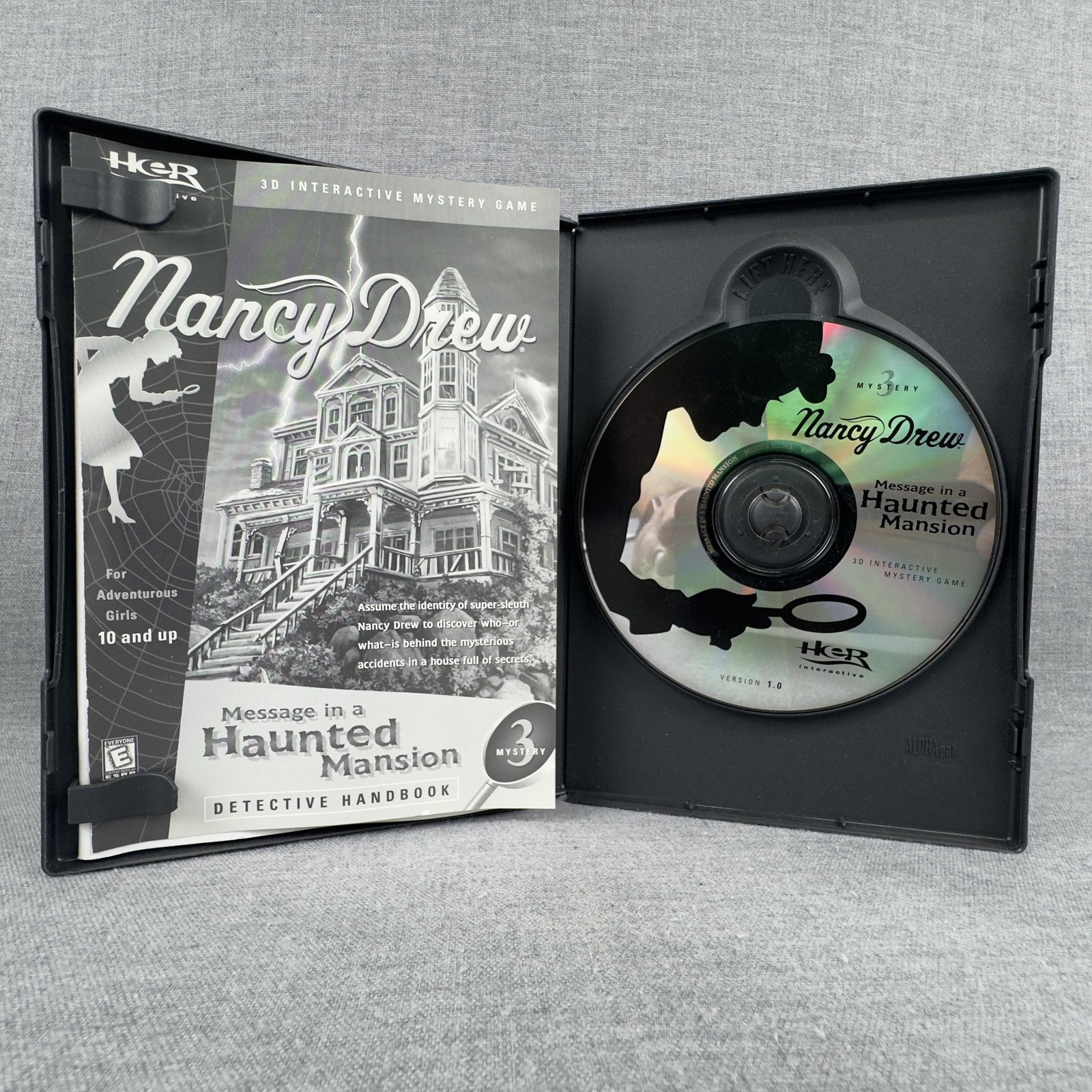 Nancy Drew PC CD-ROM Lot of 5 Her Interactive Haunted Mansion Final Scene