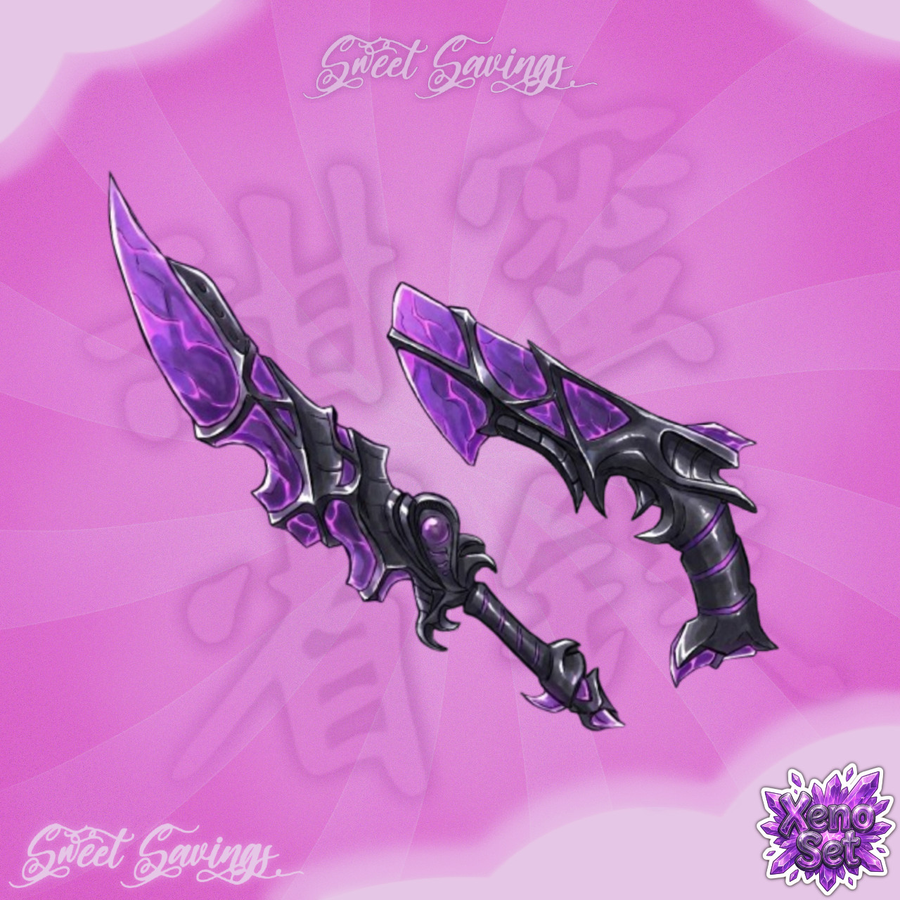 Xeno Knife, Xeno Shot, Set (CHOOSE) Murder Mystery 2 MM2 Godly Knives & Guns
