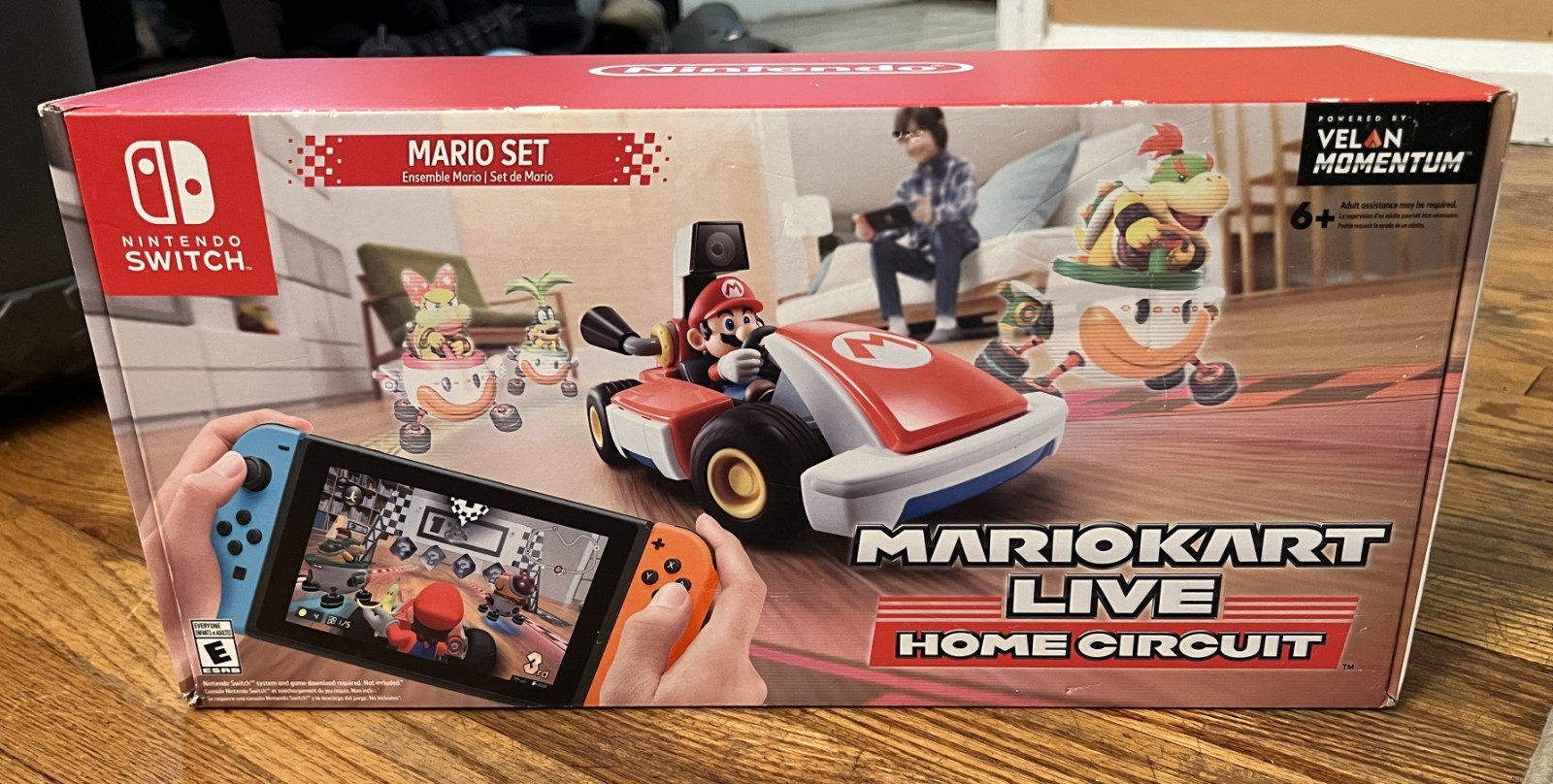 Nintendo Mario Kart Live: Home Circuit Mario Set Camera Wireless Connectivity