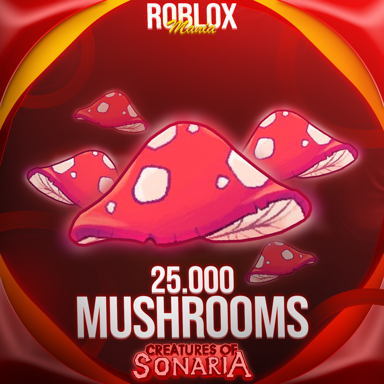 25K Mushrooms | Sonaria | COS | Creature Of Sonaria | Roblox| Cheap and Fast⚡