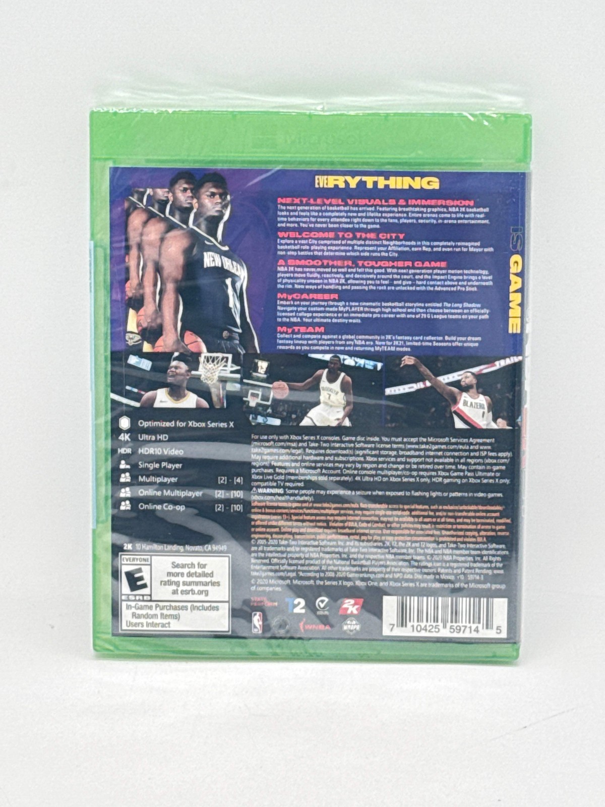 NBA 2K21 – Xbox Series X Brand New Sealed