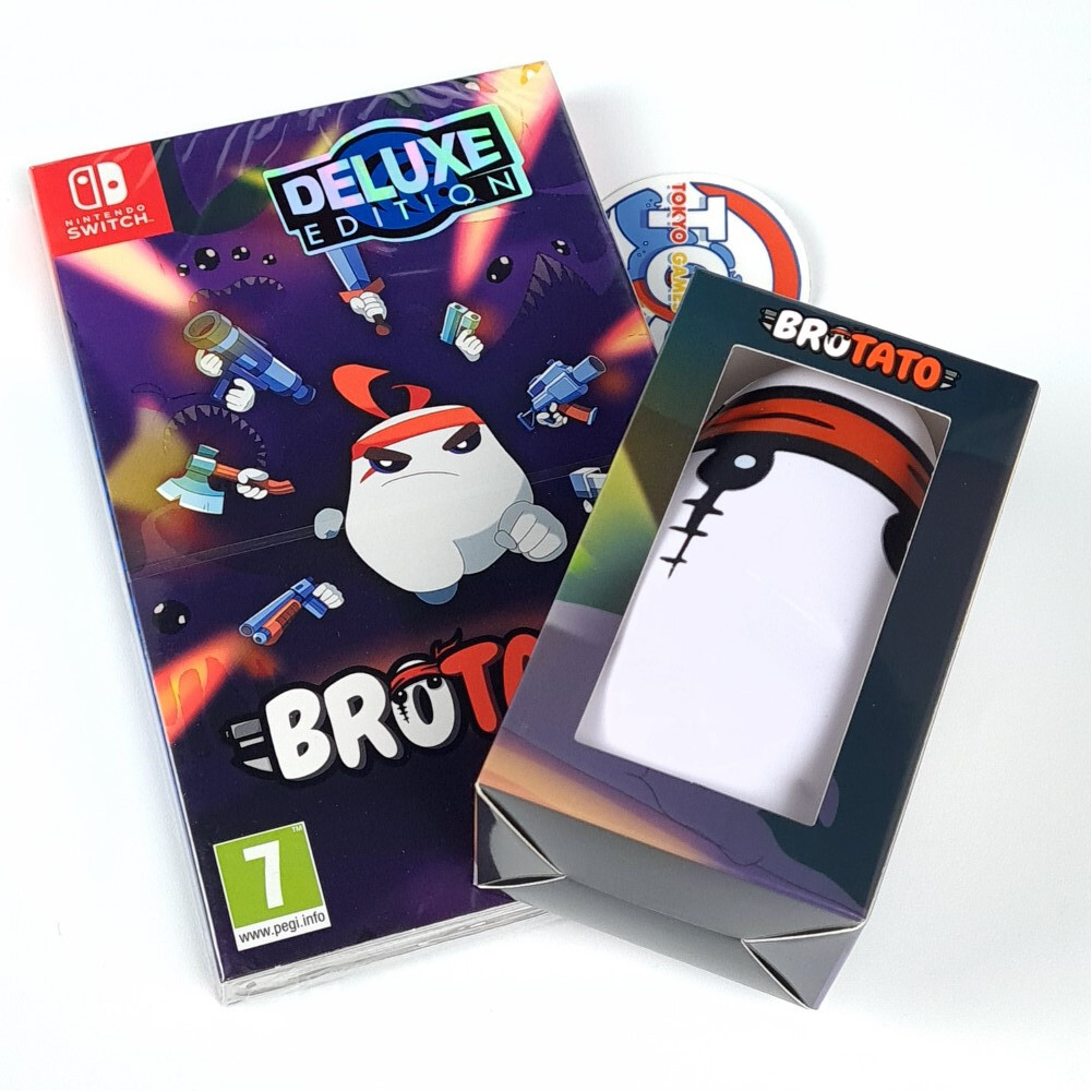 Brotato Deluxe Edition Nintendo Switch Red Art Games(Multilangue/RPG-Shooting-Ac