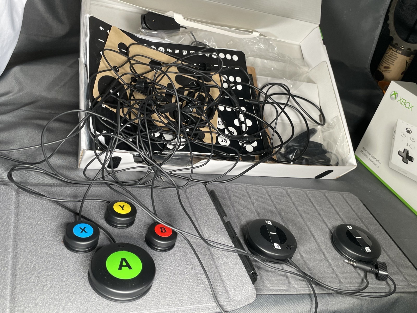 Xbox One Adaptive Controller + Adaptive Gaming Kit Bundle