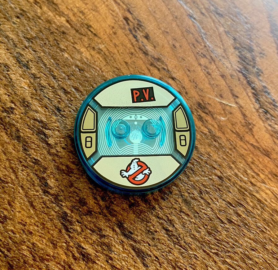 LEGO Dimensions Ghostbusters Peter Venkman Toy Tag BASE ONLY 71228