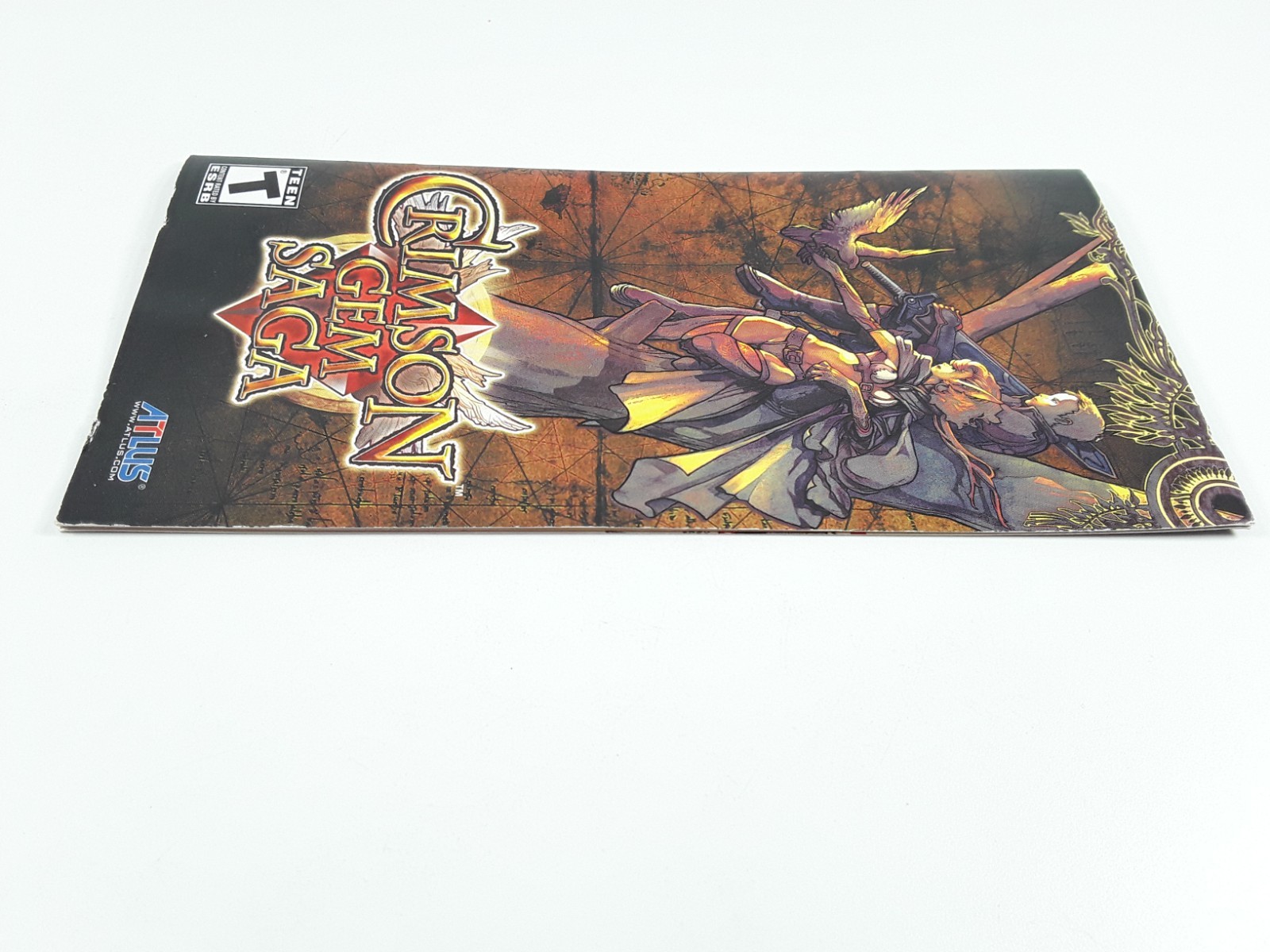 Crimson Gem Saga – Playstation Portable Sony PSP (MANUAL ONLY) Authentic Atlus
