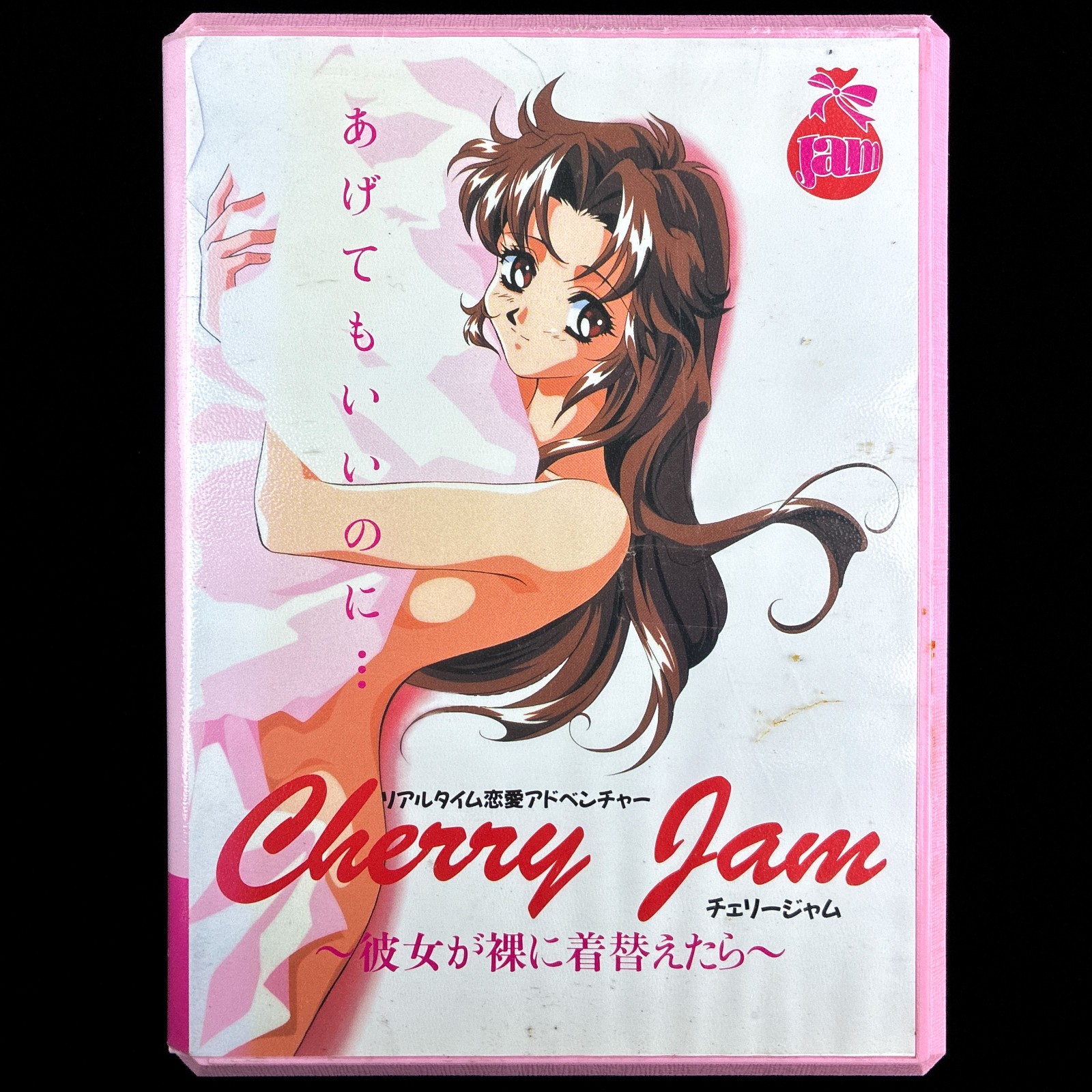 AS-IS 1996 Cherry Jam PC-9801 PC98 3.5″ VN PC Visual Novel Game Missing Disks