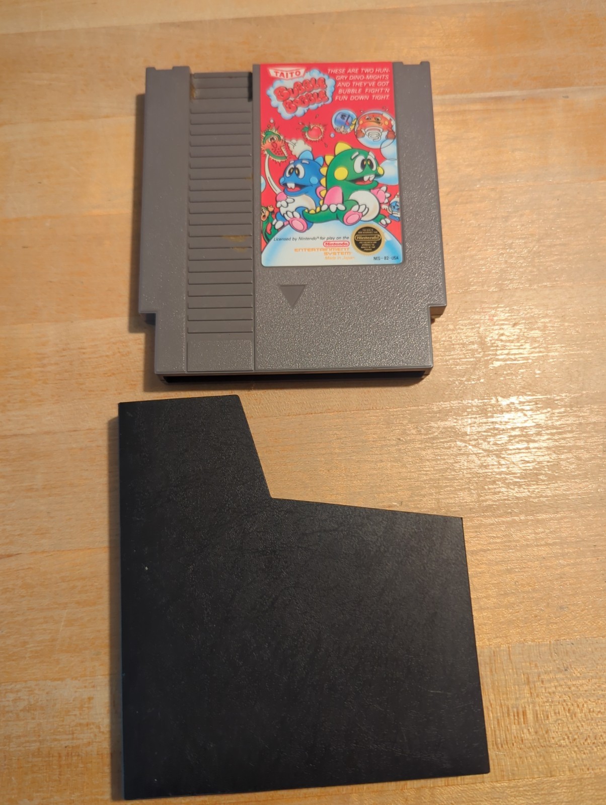Bubble Bobble (Nintendo NES, 1988) Authentic Tested Working