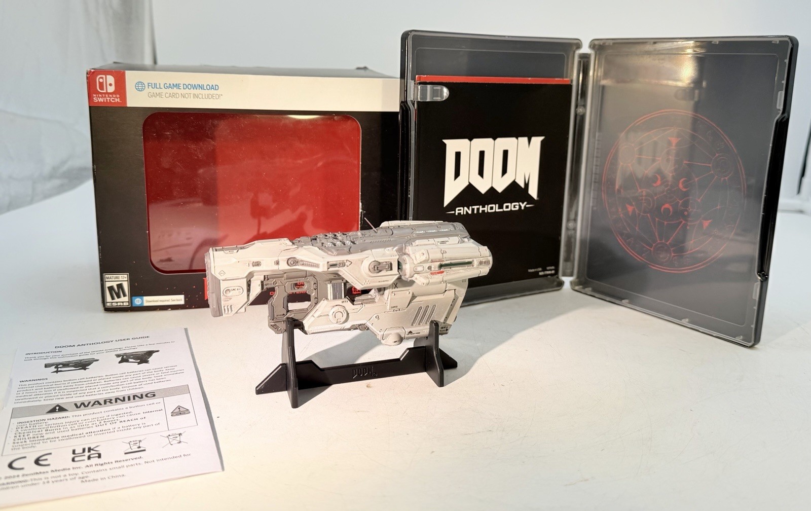 DOOM Anthology COLLECTORS EDITION Xbox Series X & Xbox One BFG Model No Code