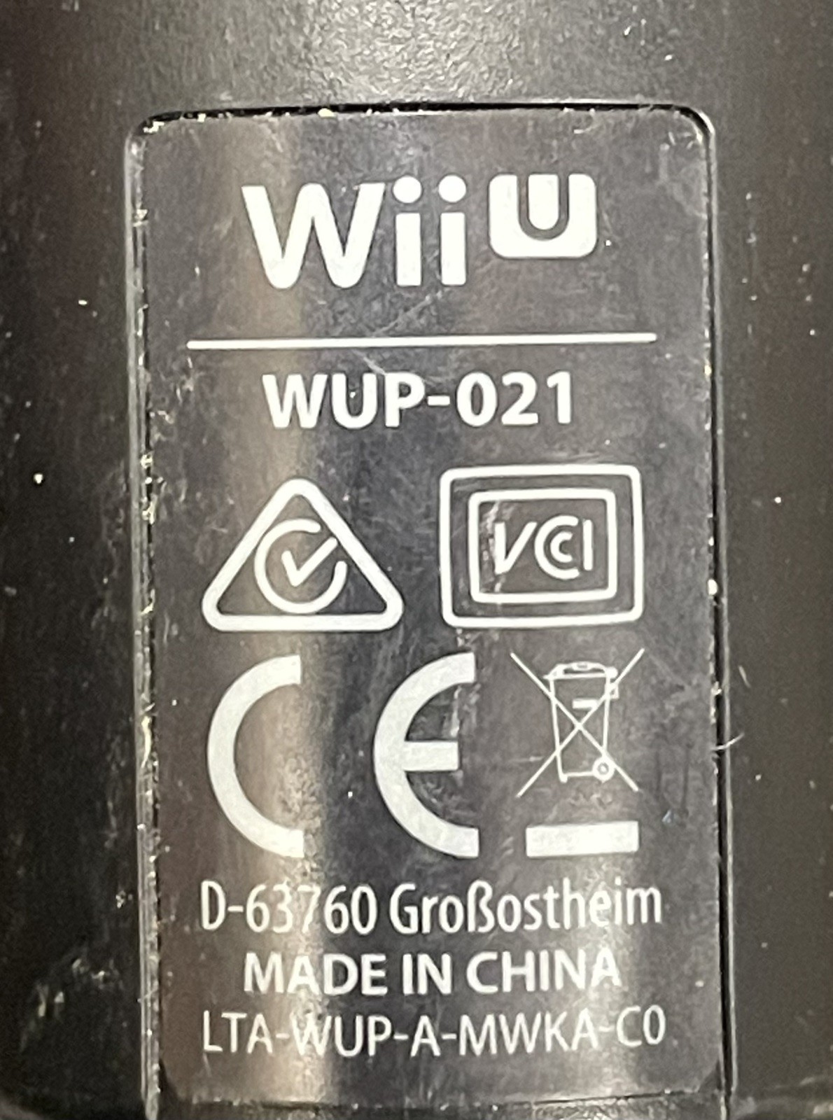 Nintendo Wii U Microphone WUP-021 Wired USB for Karaoke