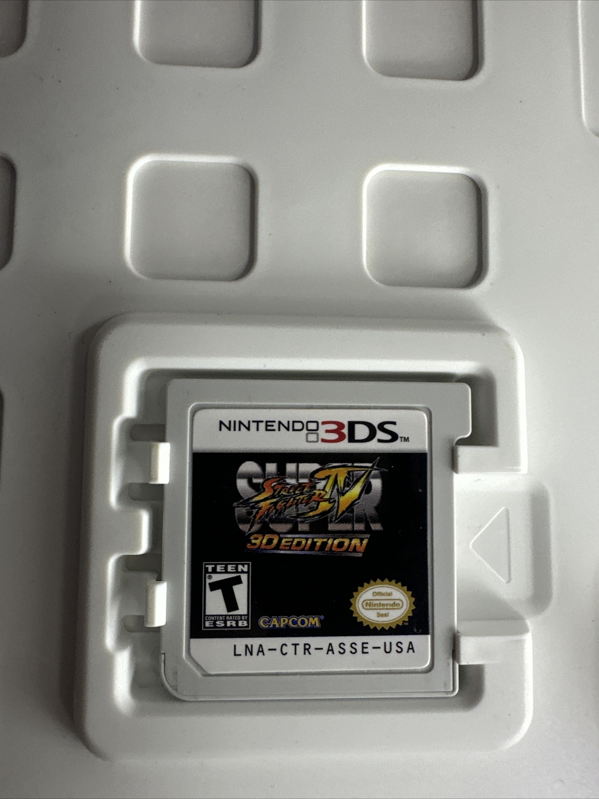Super Street Fighter IV — 3D Edition (Nintendo 3DS, 2011) (Tested Works)